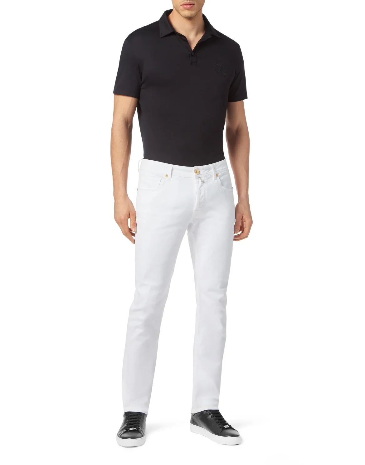 Denim Trousers Super Straight Cut, цвет: Белый