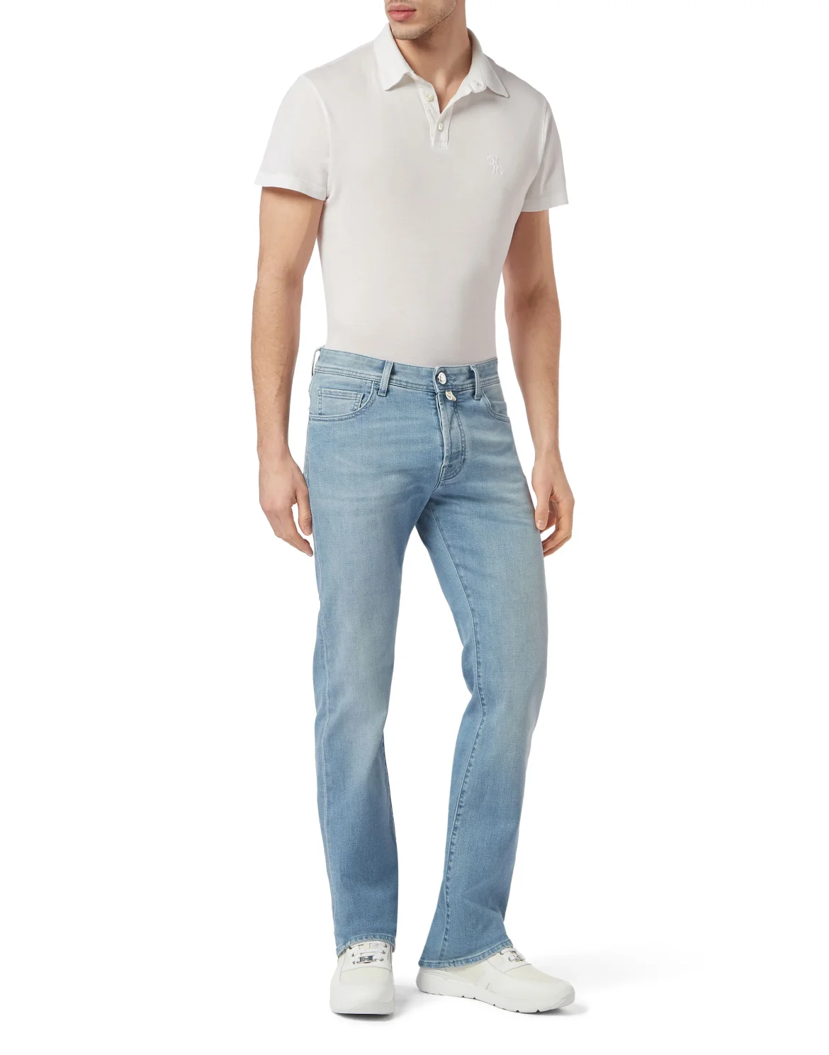 Denim Trousers Regular fit, цвет: Синий