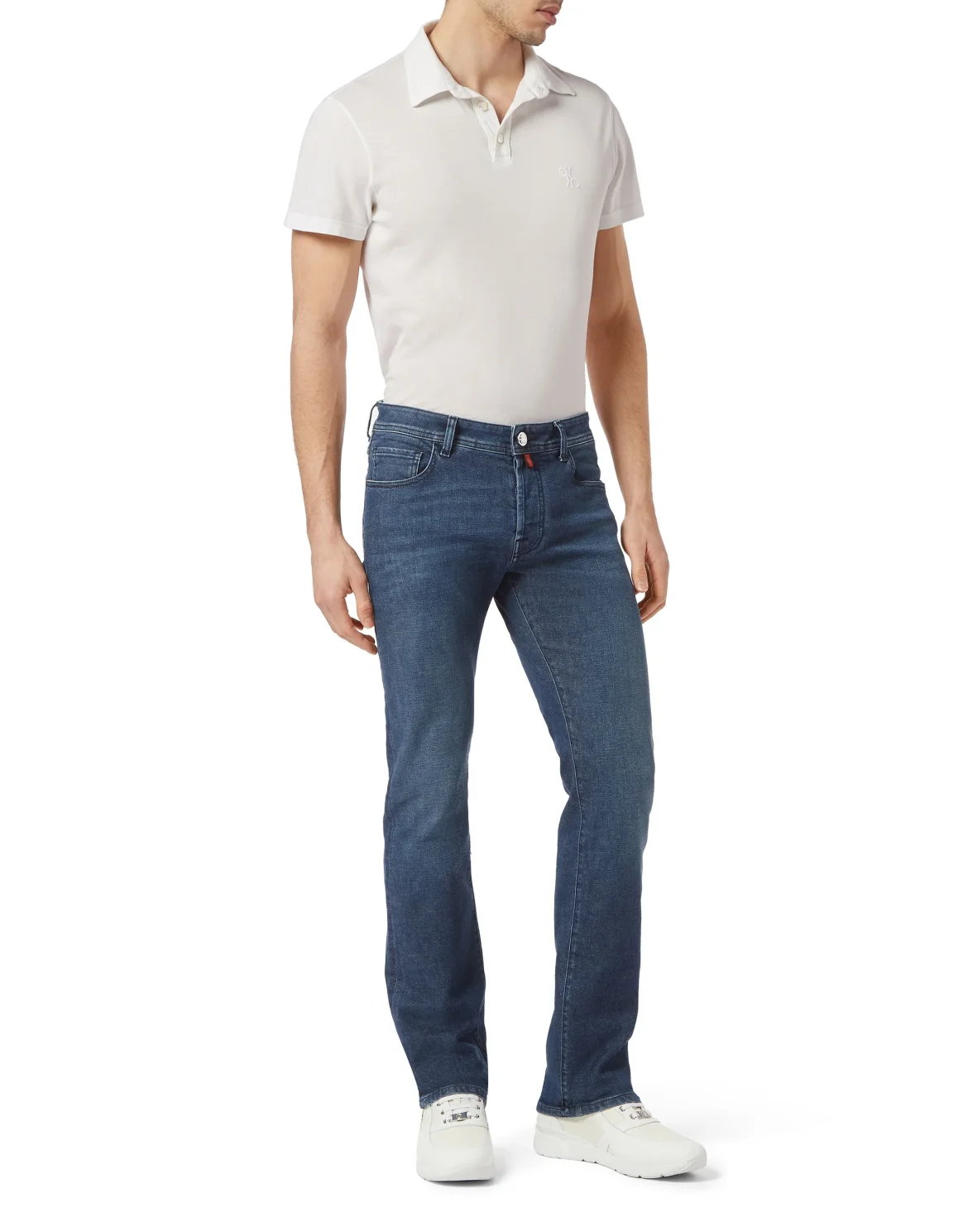 Denim Trousers Regular fit, цвет: Синий