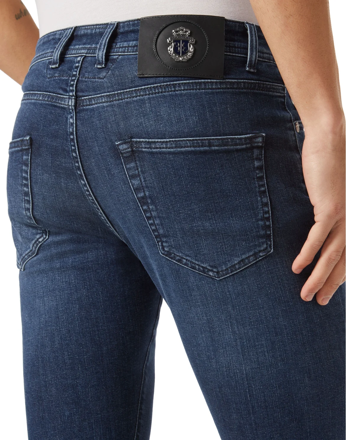 Denim Trousers Super Straight Cut, цвет: Синий