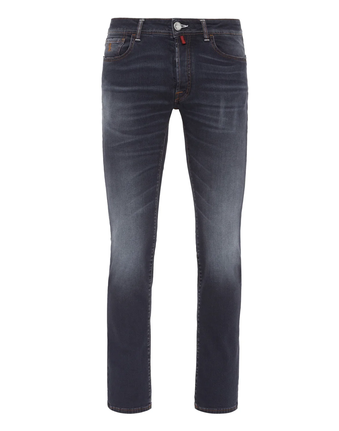 Denim Trousers Super Straight Cut, цвет: Серый