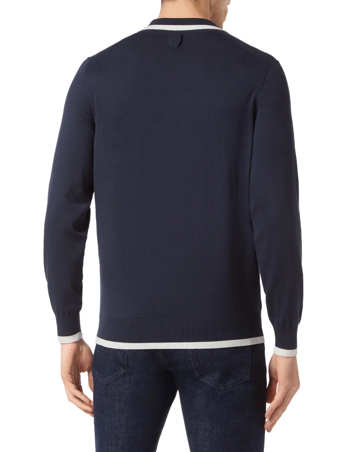 Silk/Cotton Polo SS, цвет: Синий