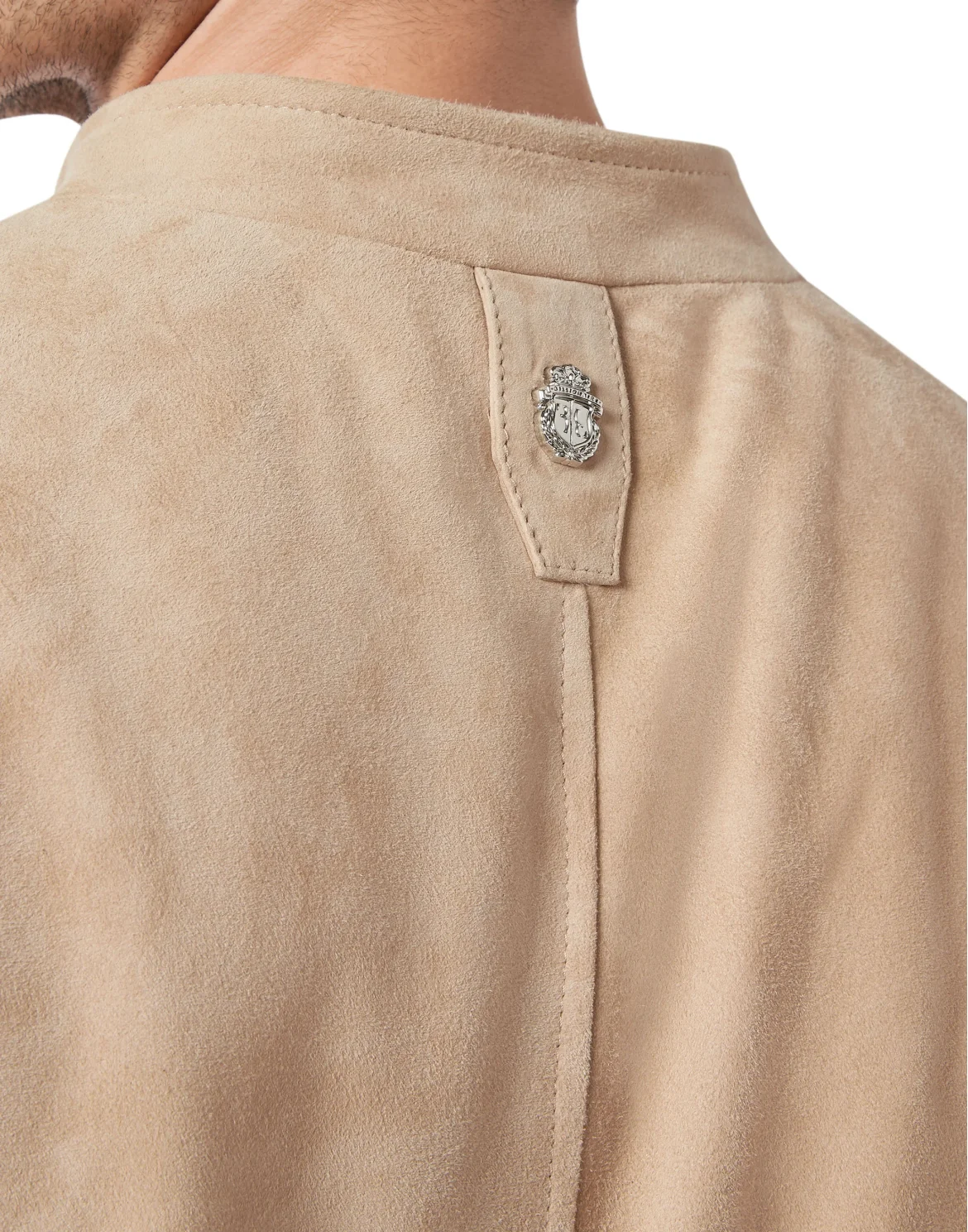 Suede Bomber, цвет: Бежевый