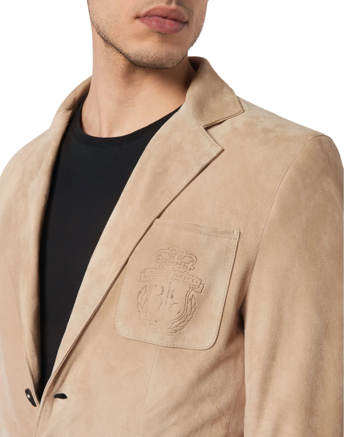 Suede Blazer, цвет: Бежевый