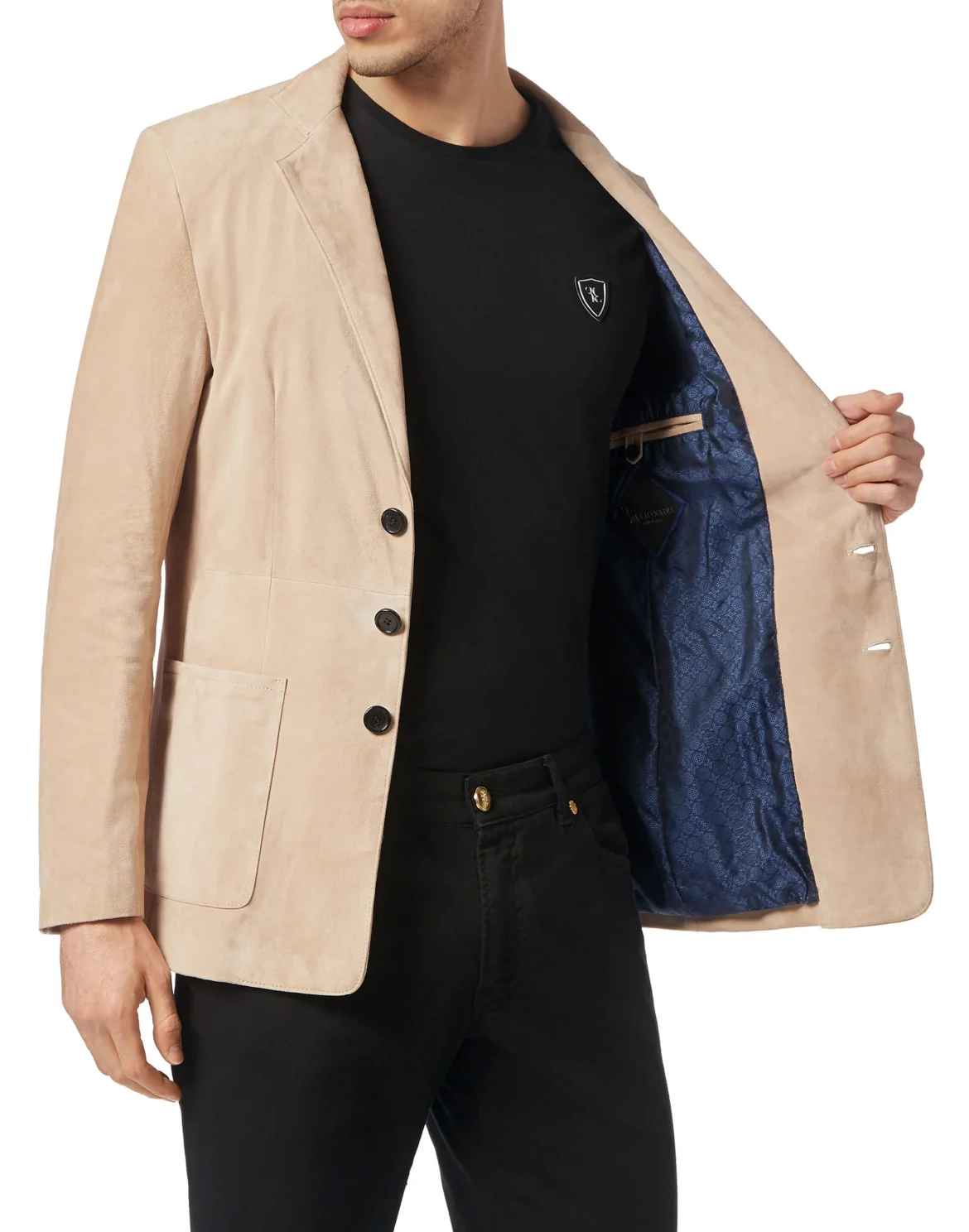 Suede Blazer, цвет: Бежевый