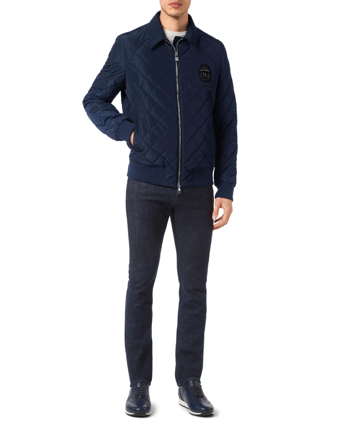 Nylon Jacket, цвет: Синий