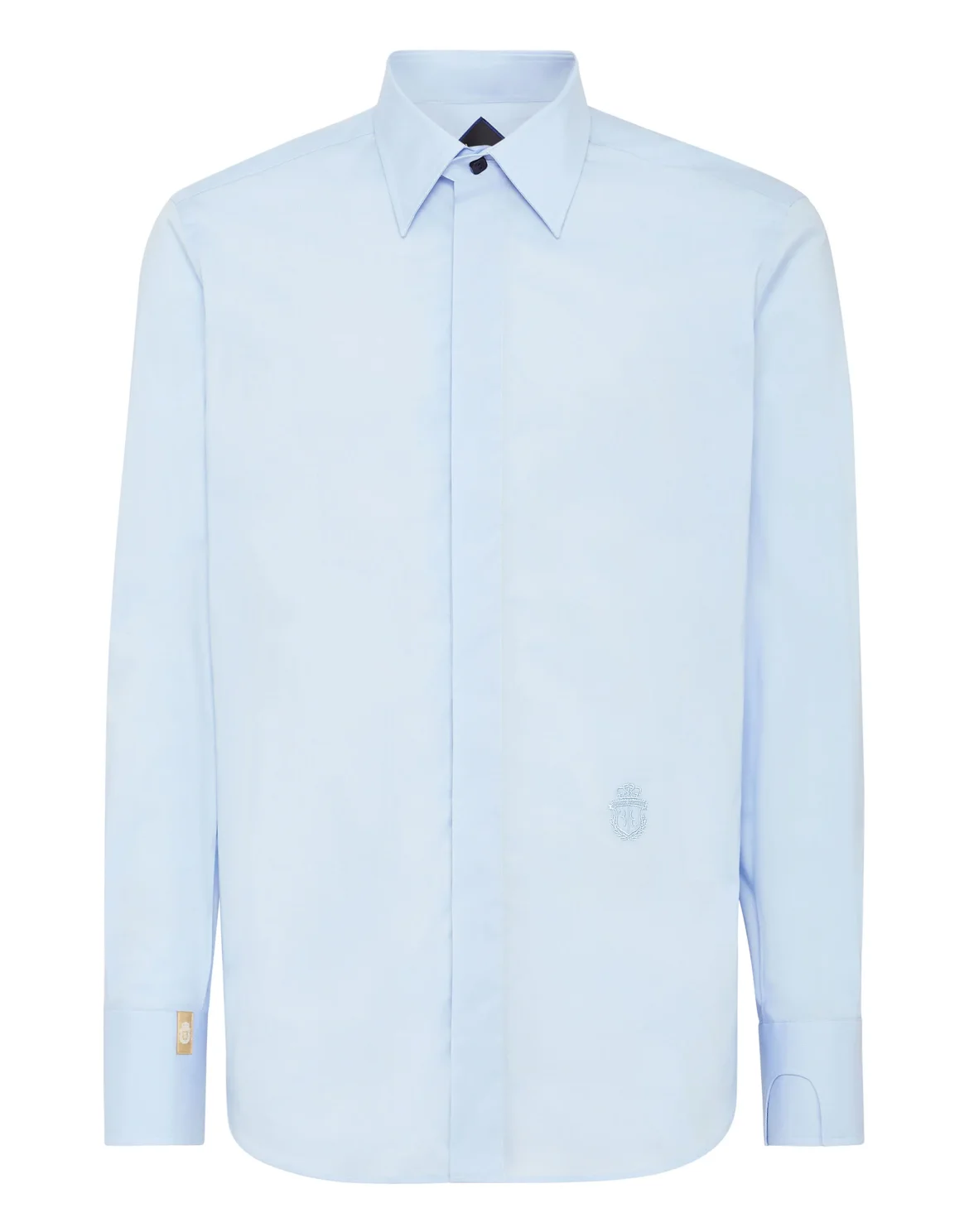 Cotton Shirt Silver Cut LS, цвет: Синий
