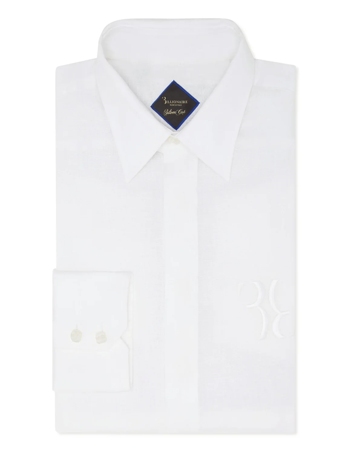 Linen Shirt Silver Cut LS, цвет: Белый