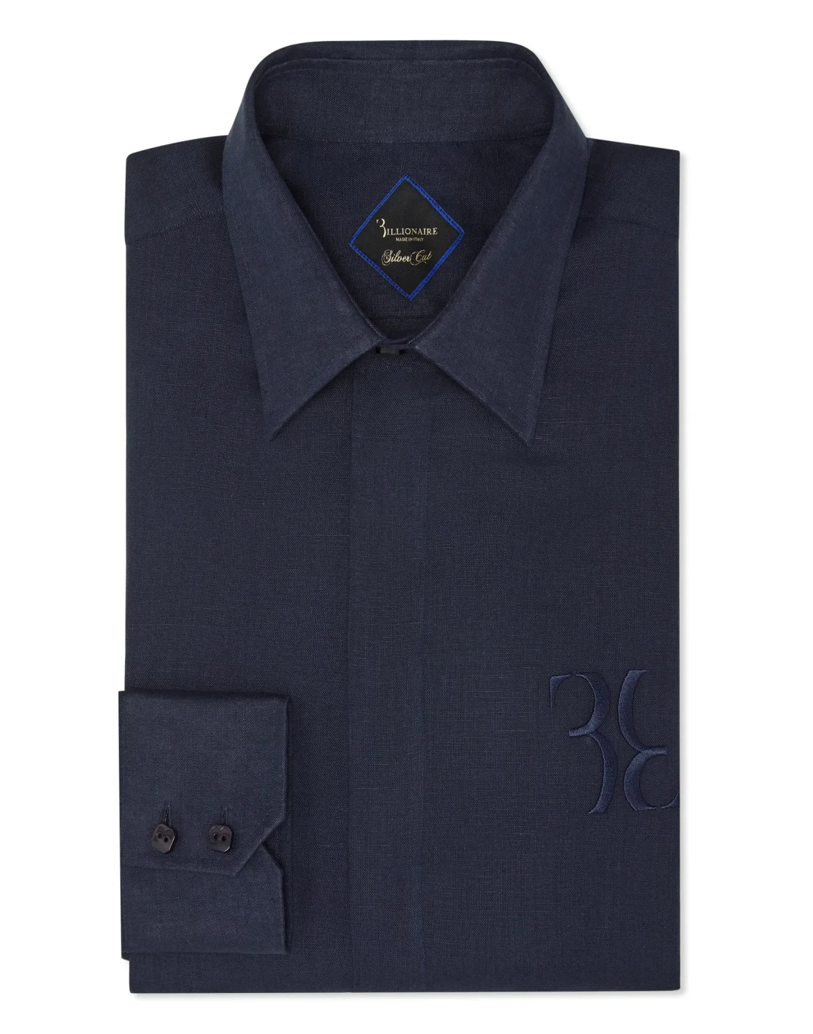 Linen Shirt Silver Cut LS, цвет: Синий