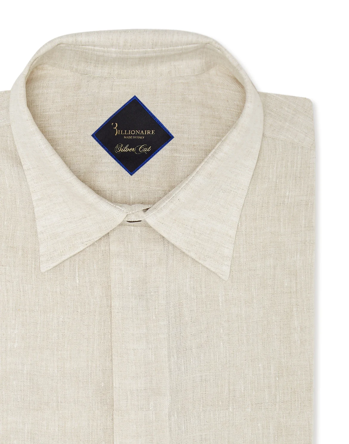 Linen Shirt Silver Cut SS, цвет: Бежевый