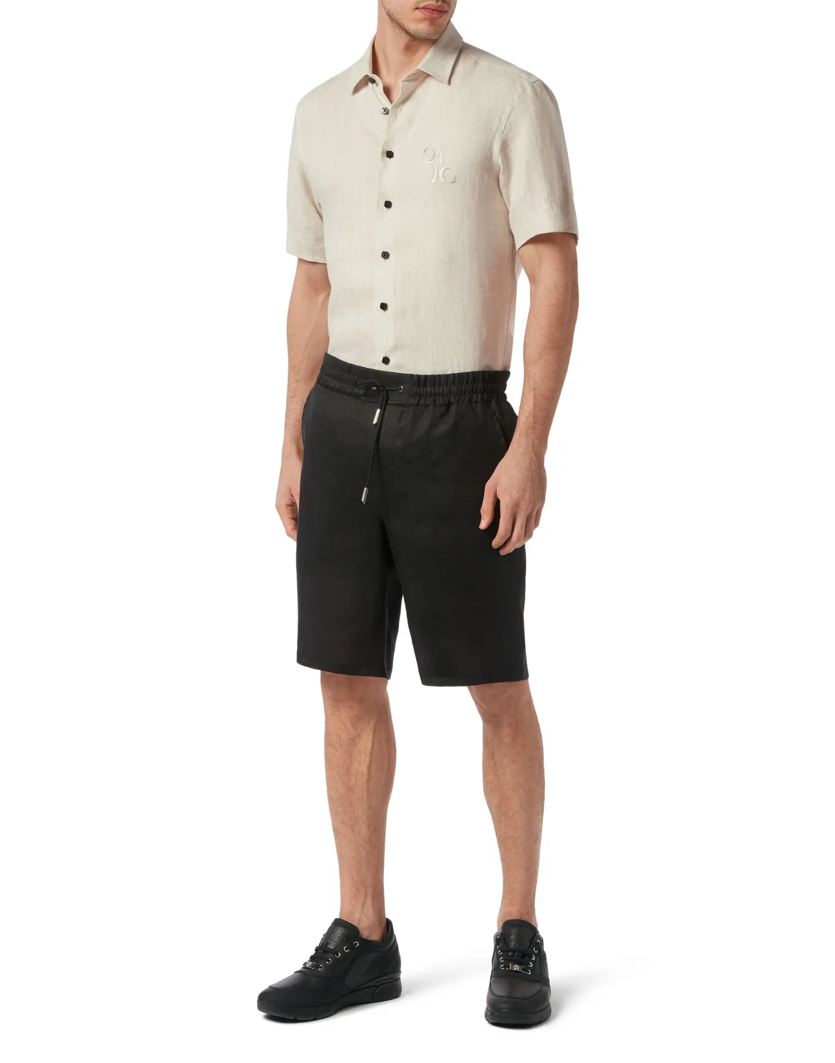 Linen Shirt Silver Cut SS, цвет: Бежевый