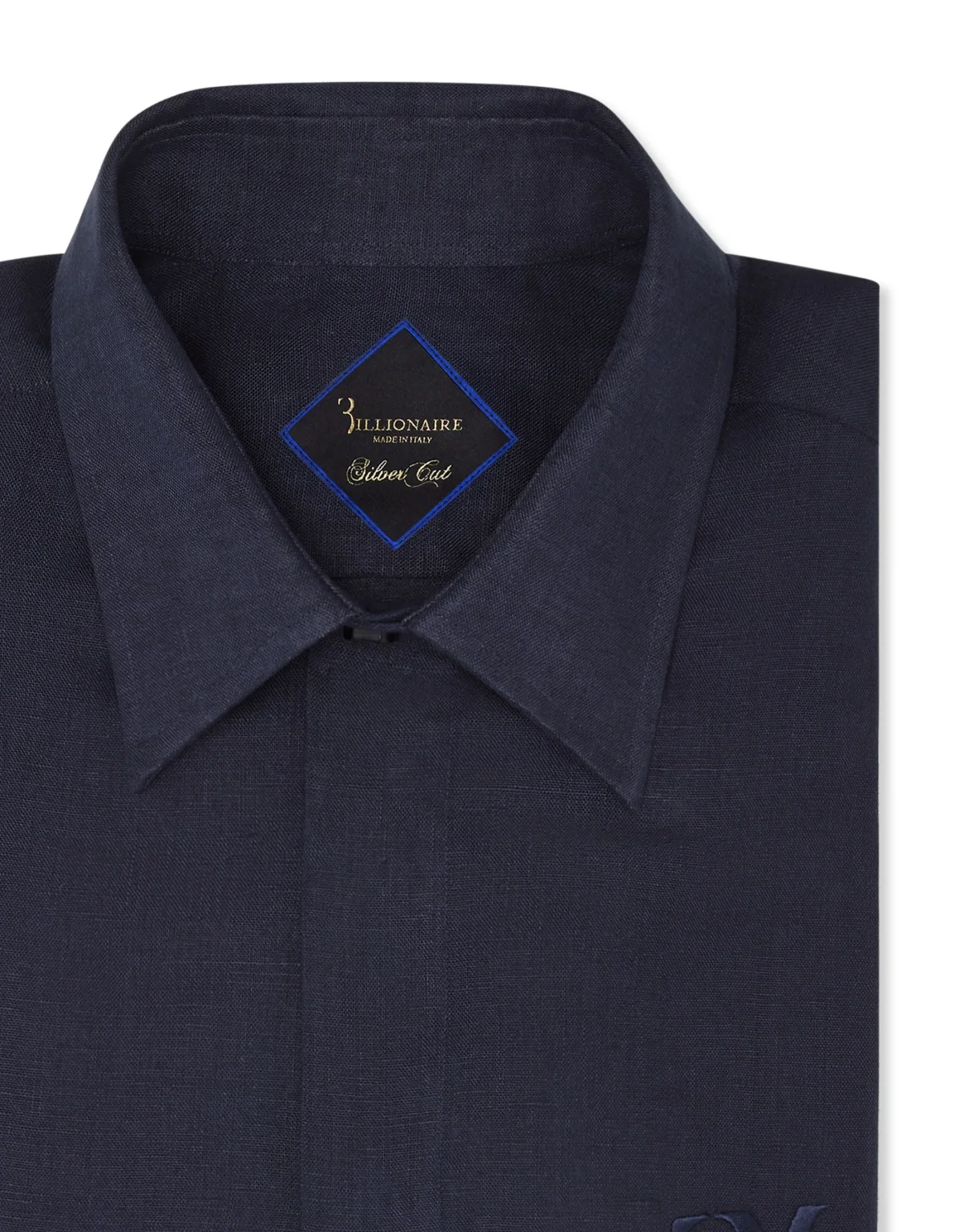 Linen Shirt Silver Cut SS, цвет: Синий
