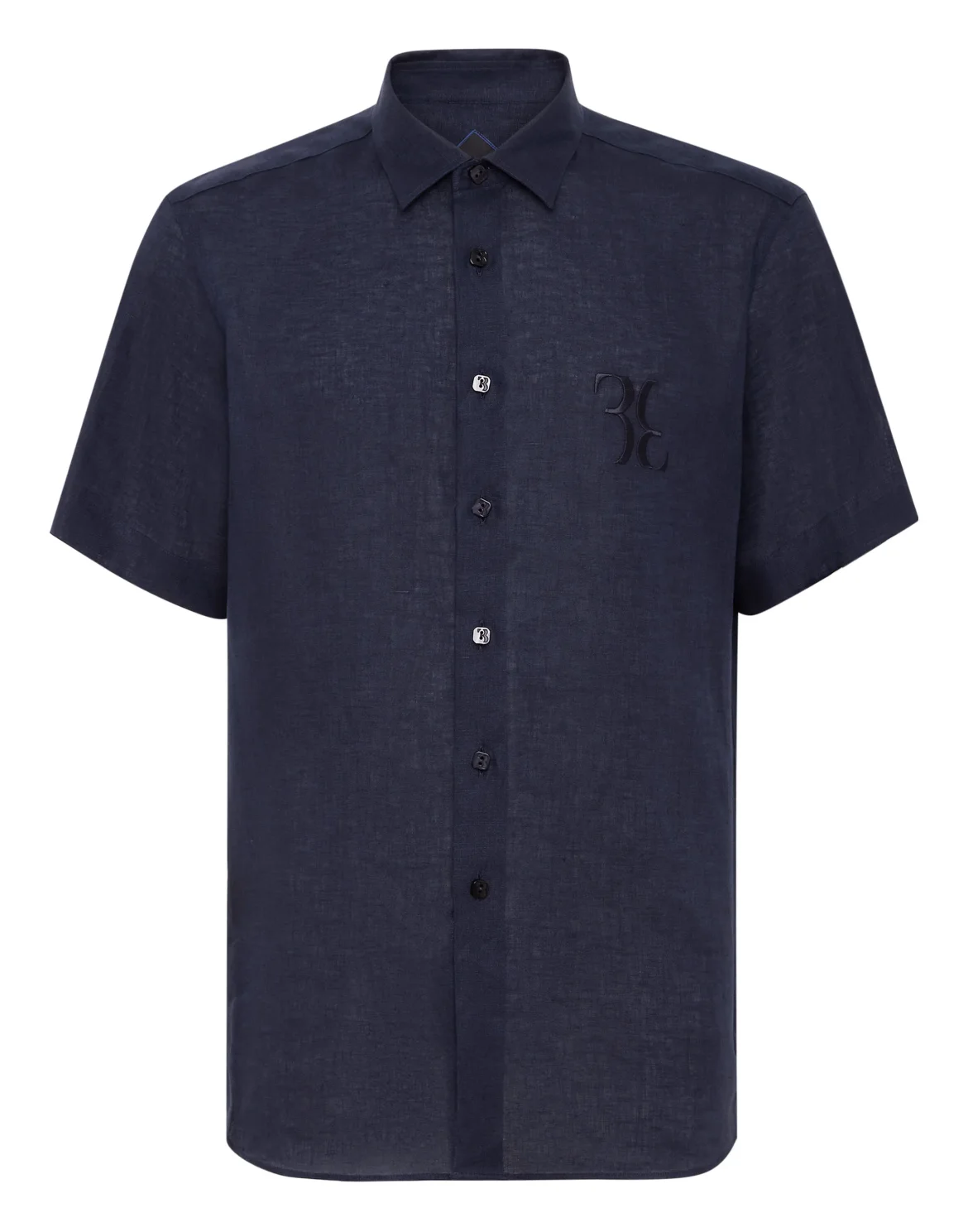 Linen Shirt Silver Cut SS, цвет: Синий