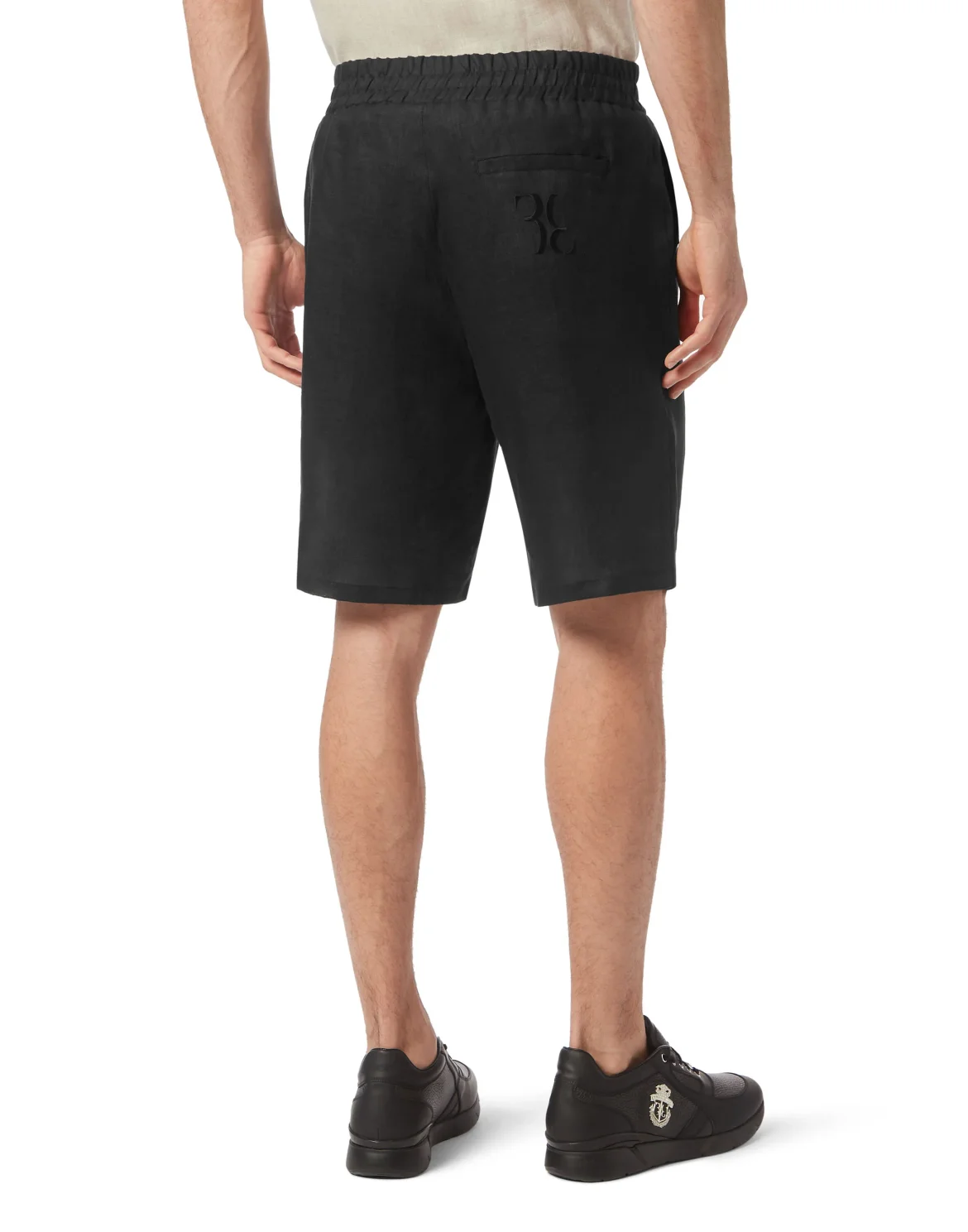 Linen Shorts, цвет: Черный