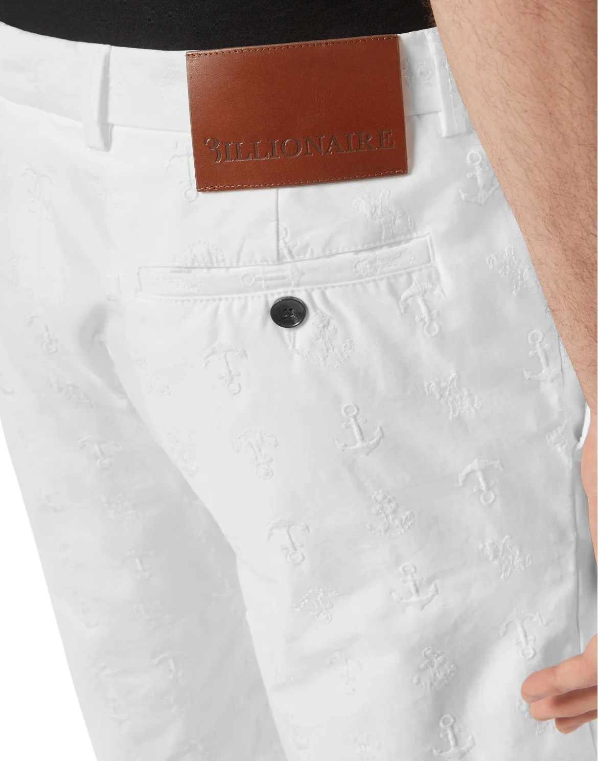 Gabardine Shorts Chinos Fit, цвет: Белый