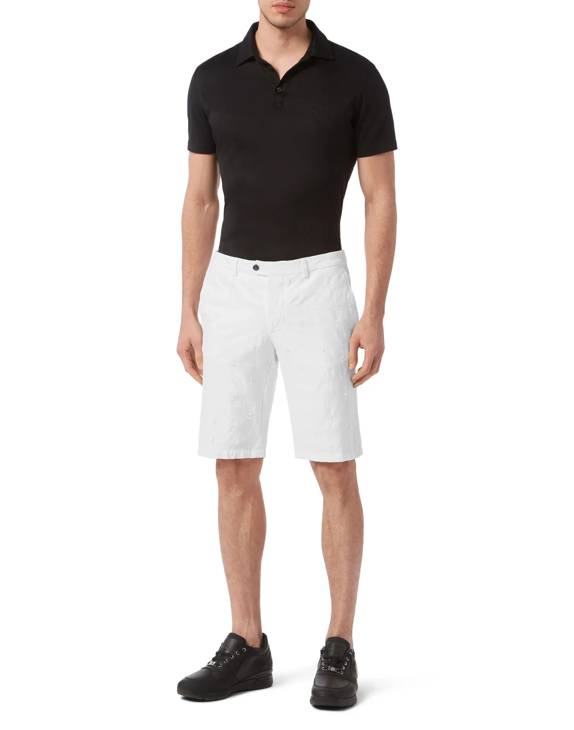 Gabardine Shorts Chinos Fit, цвет: Белый