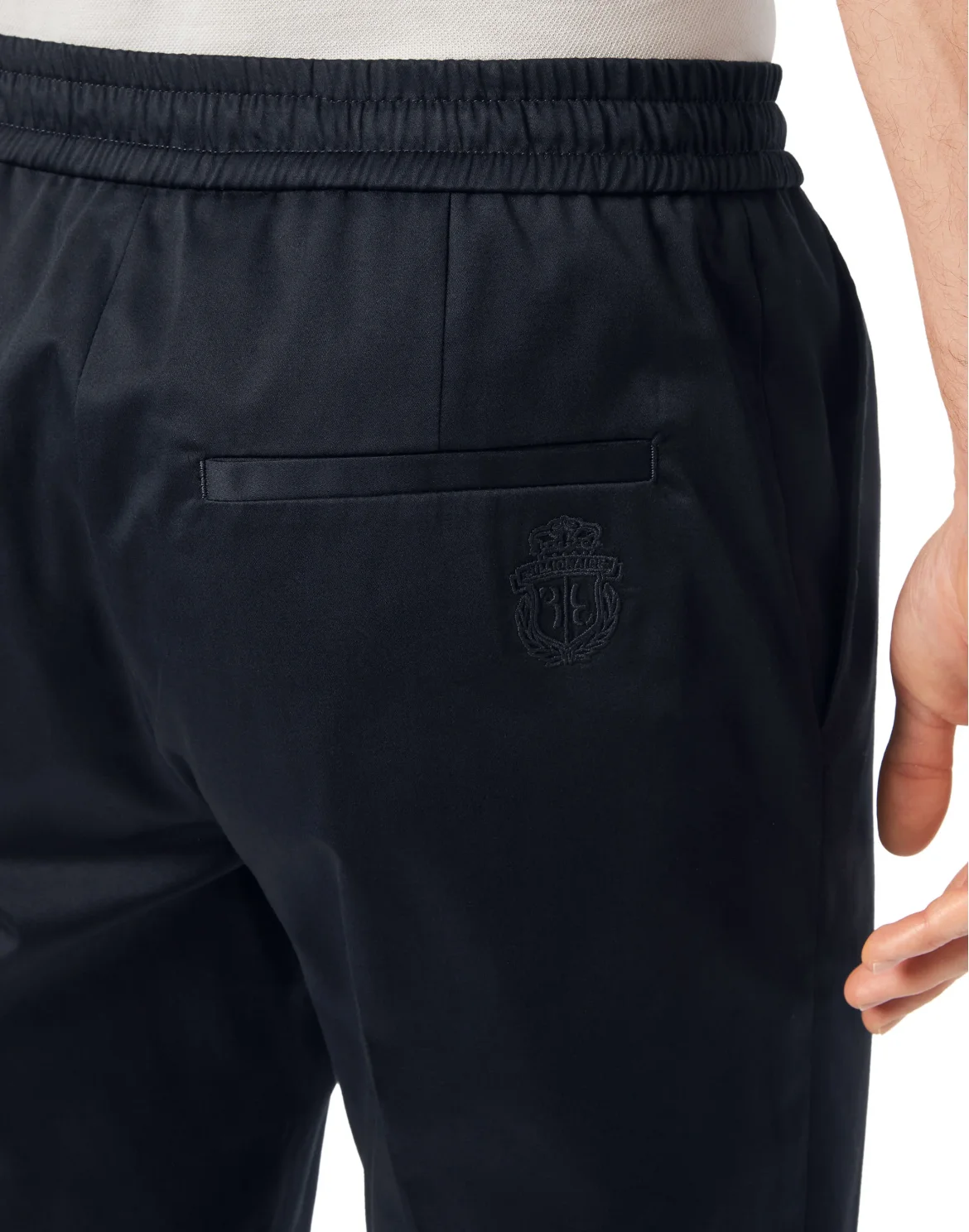 Gabardine Jogging Trousers Chinos Fit, цвет: Синий
