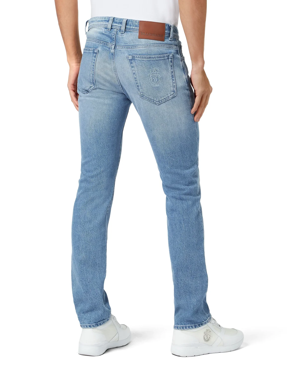 Denim Trousers Super Straight Cut, цвет: Синий