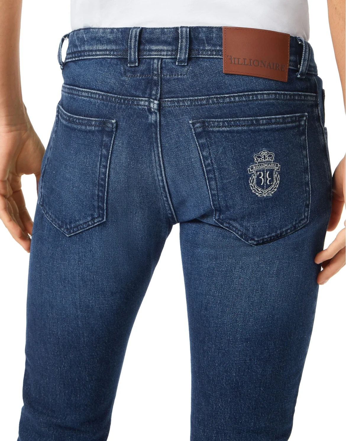 Denim Trousers Super Straight Cut, цвет: Синий
