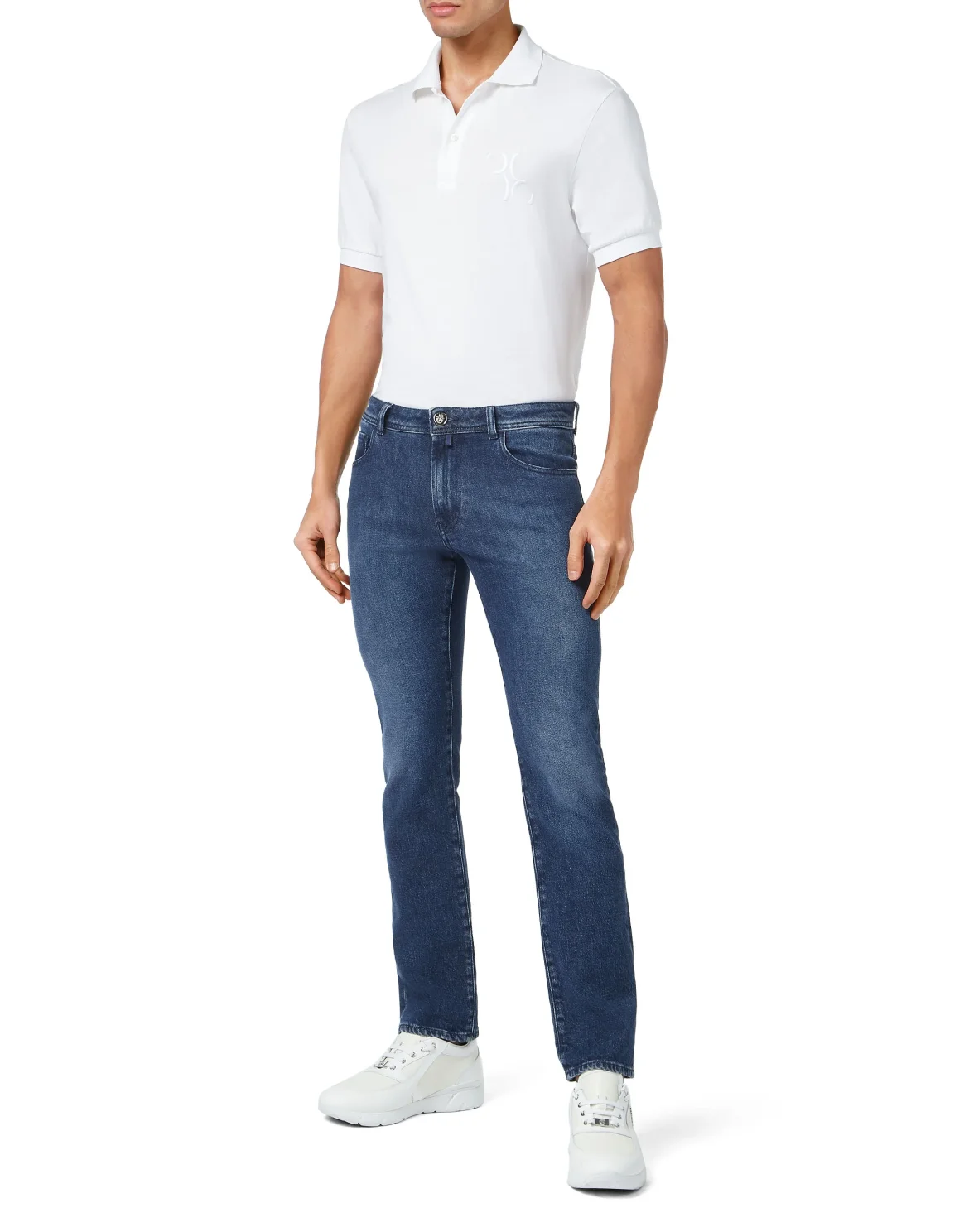 Denim Trousers Super Straight Cut, цвет: Синий