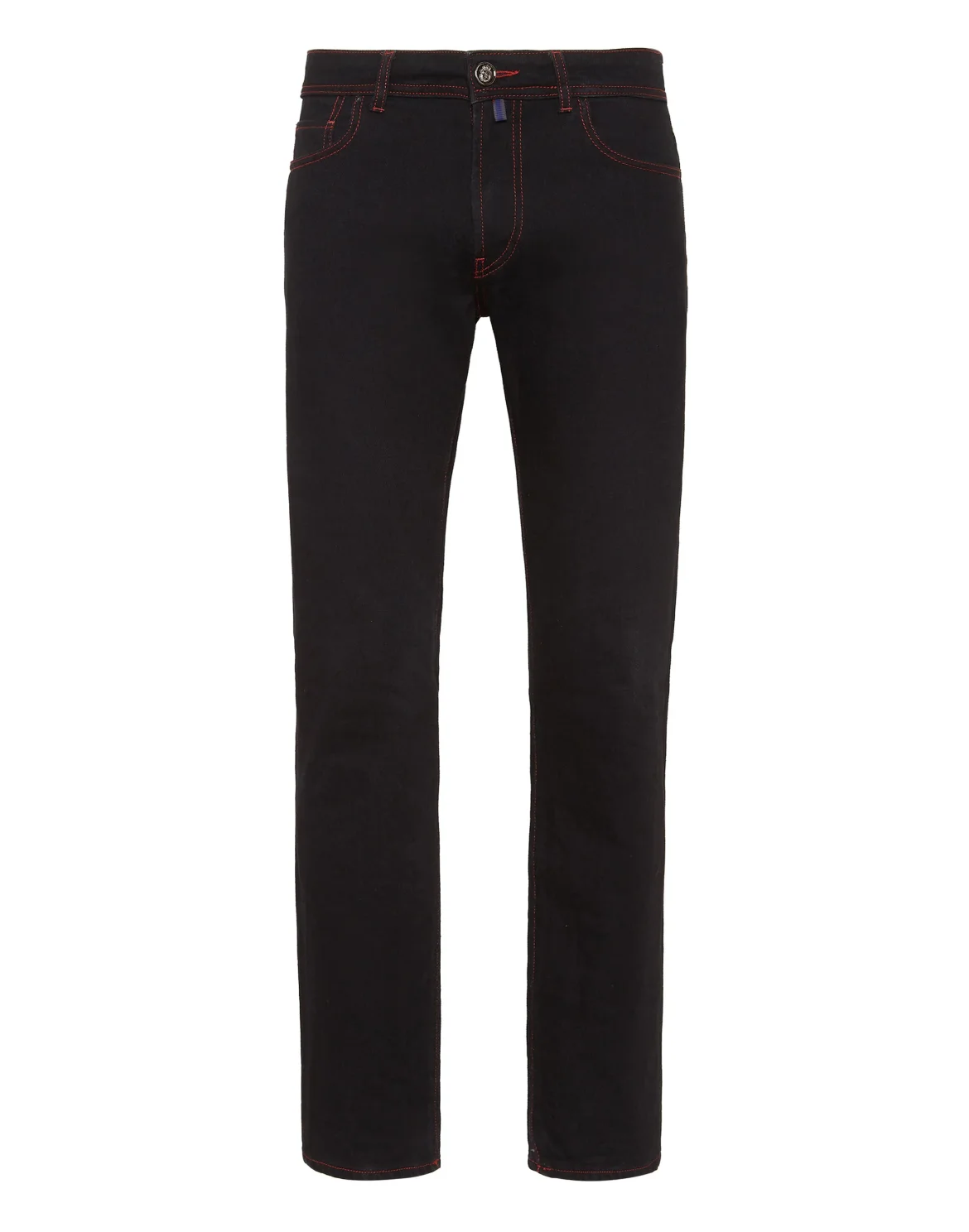 Denim Trousers Super Straight Cut, цвет: Черный