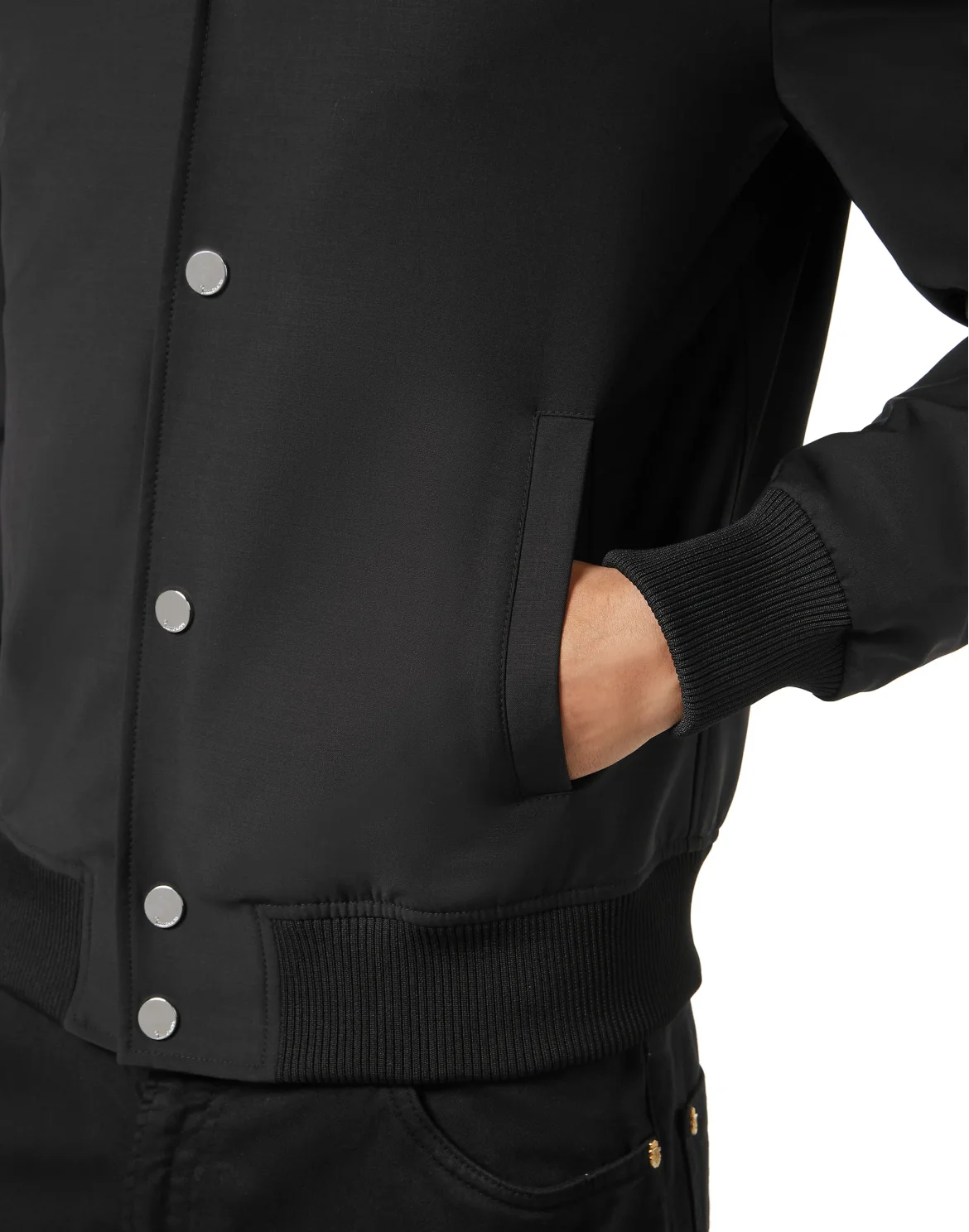 Wool Blouson, цвет: Черный