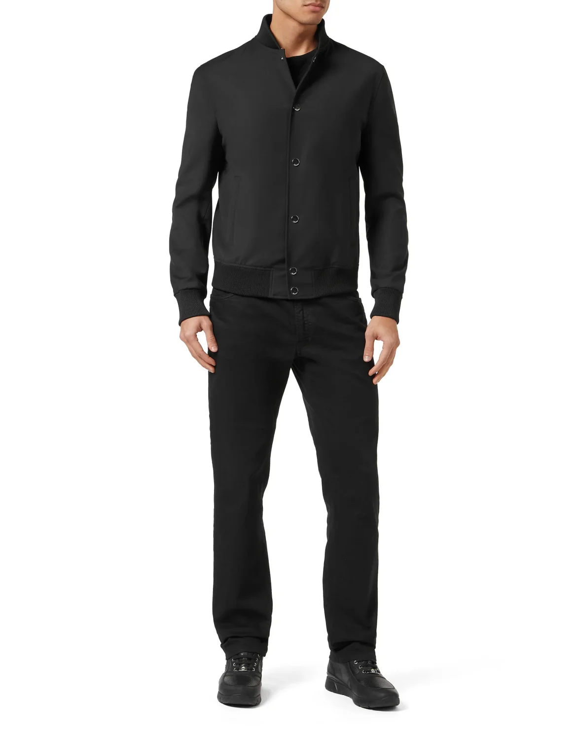 Wool Blouson, цвет: Черный