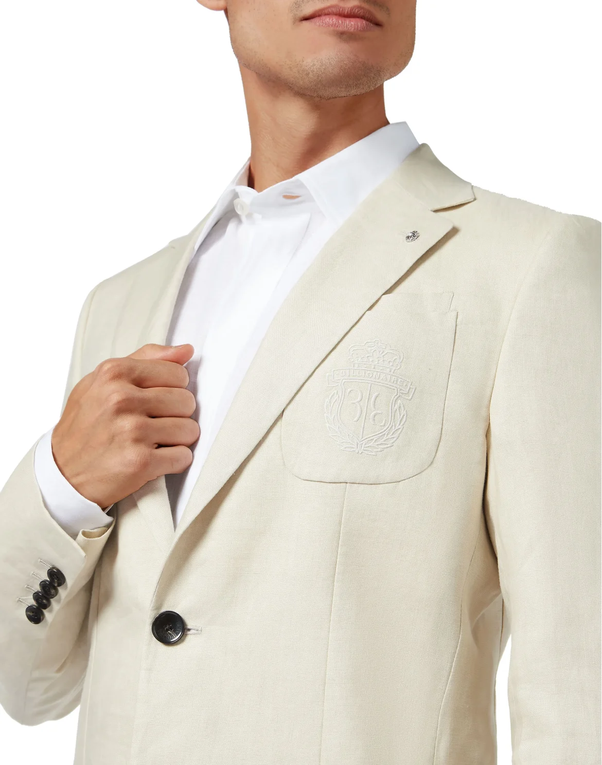 Linen Blazer, цвет: Бежевый
