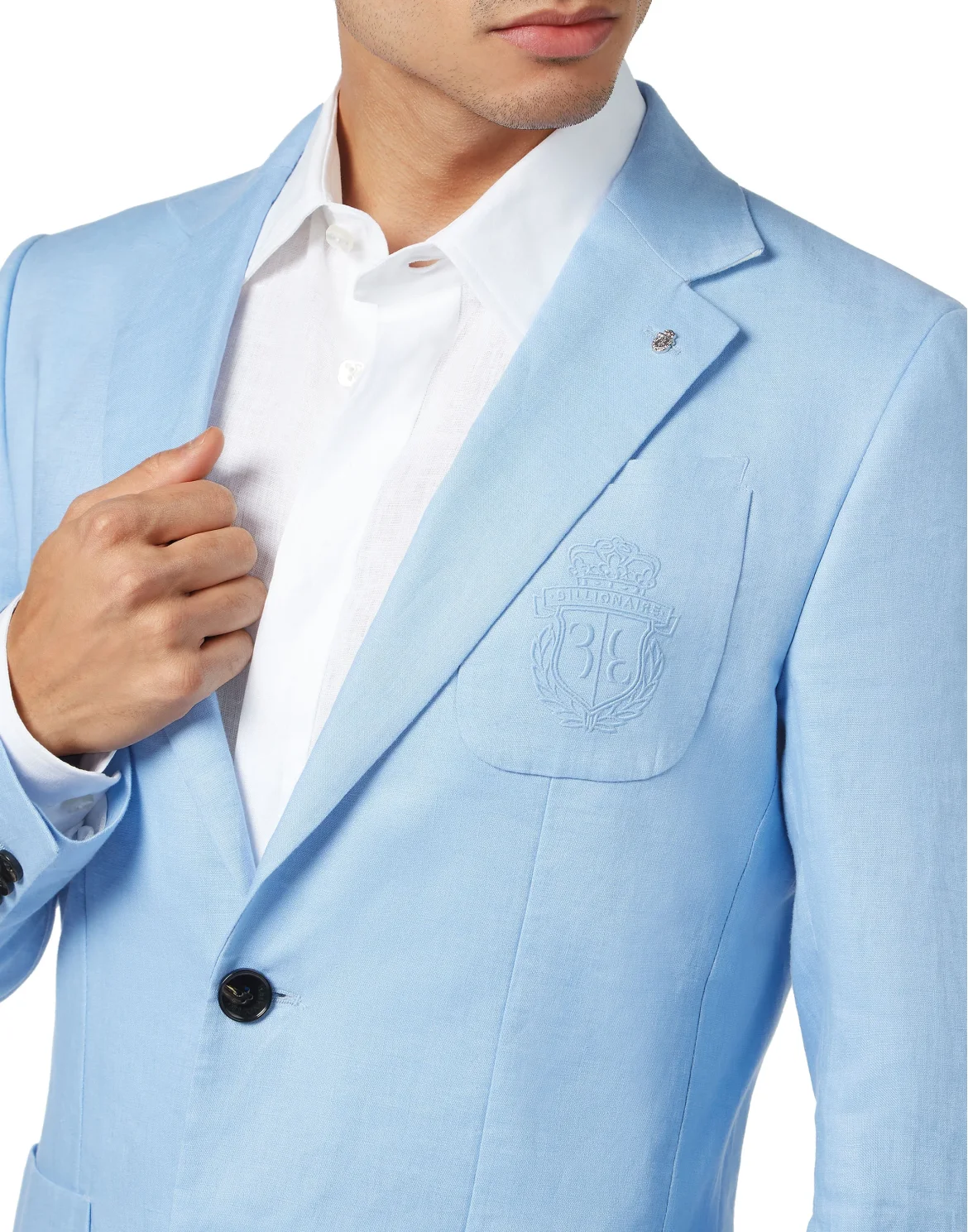 Linen Blazer, цвет: Синий