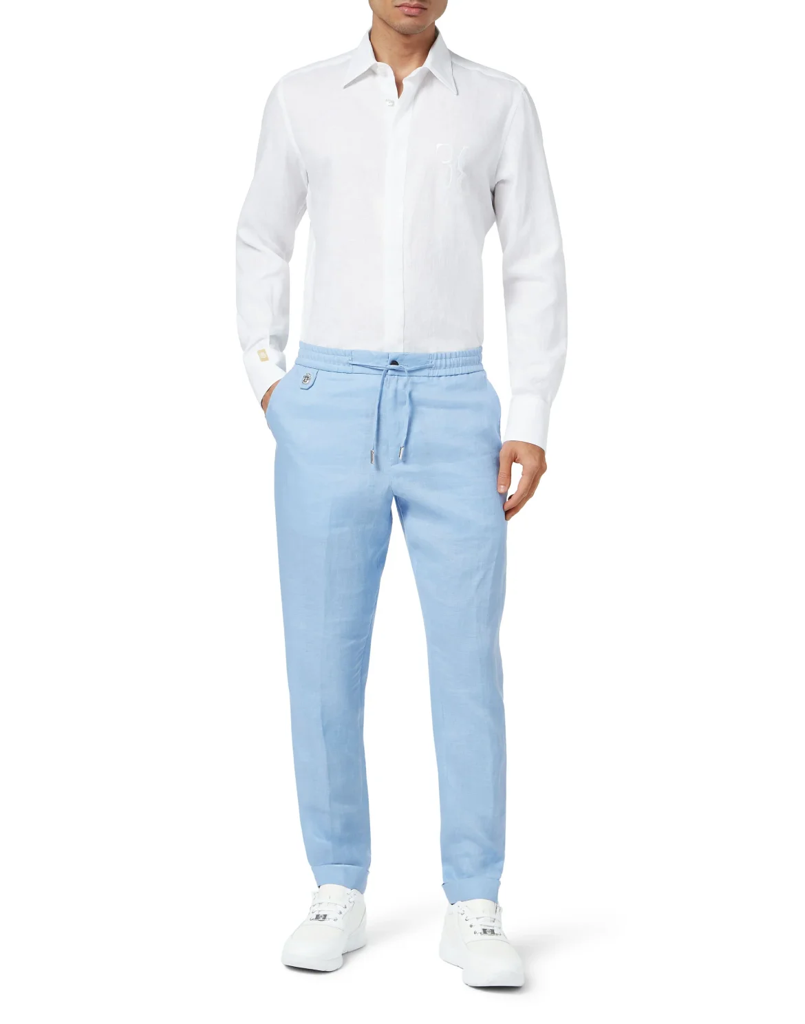 Linen Shirt Silver Cut LS, цвет: Белый