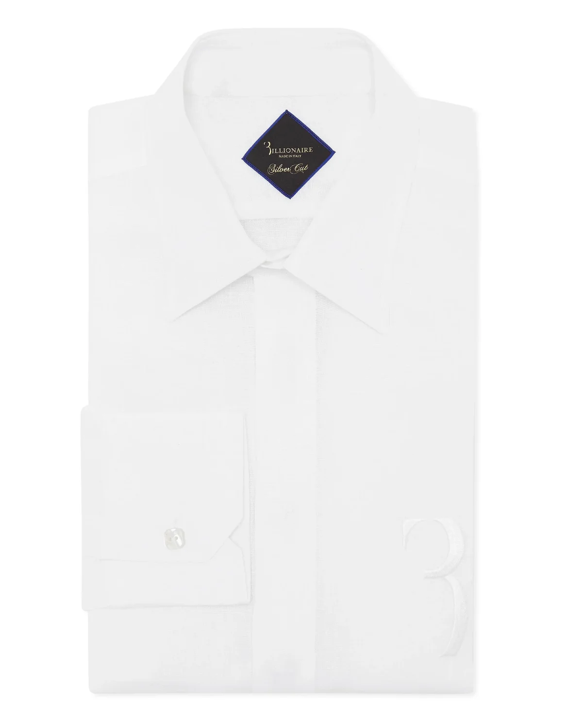 Linen Shirt Silver Cut LS, цвет: Белый