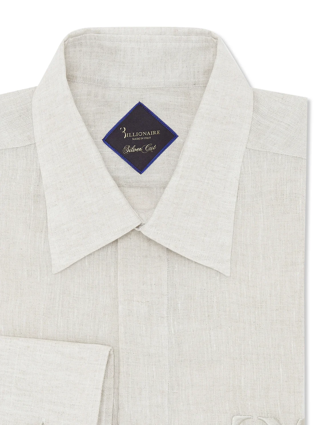 Linen Shirt Silver Cut LS, цвет: Бежевый