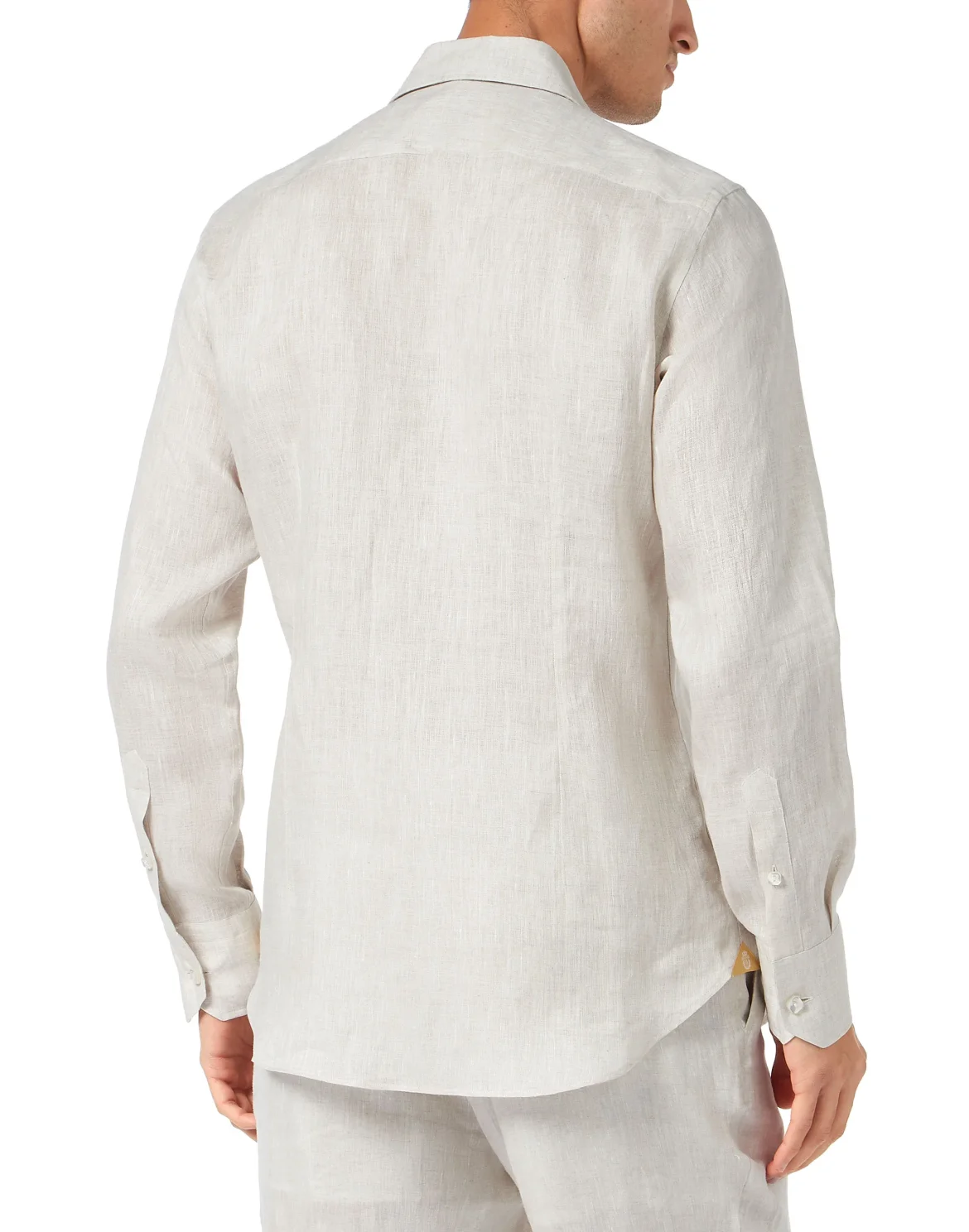 Linen Shirt Silver Cut LS, цвет: Бежевый