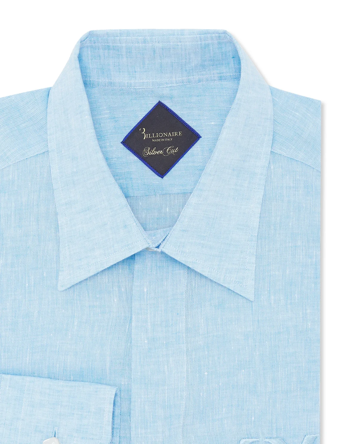 Linen Shirt Silver Cut LS, цвет: Синий