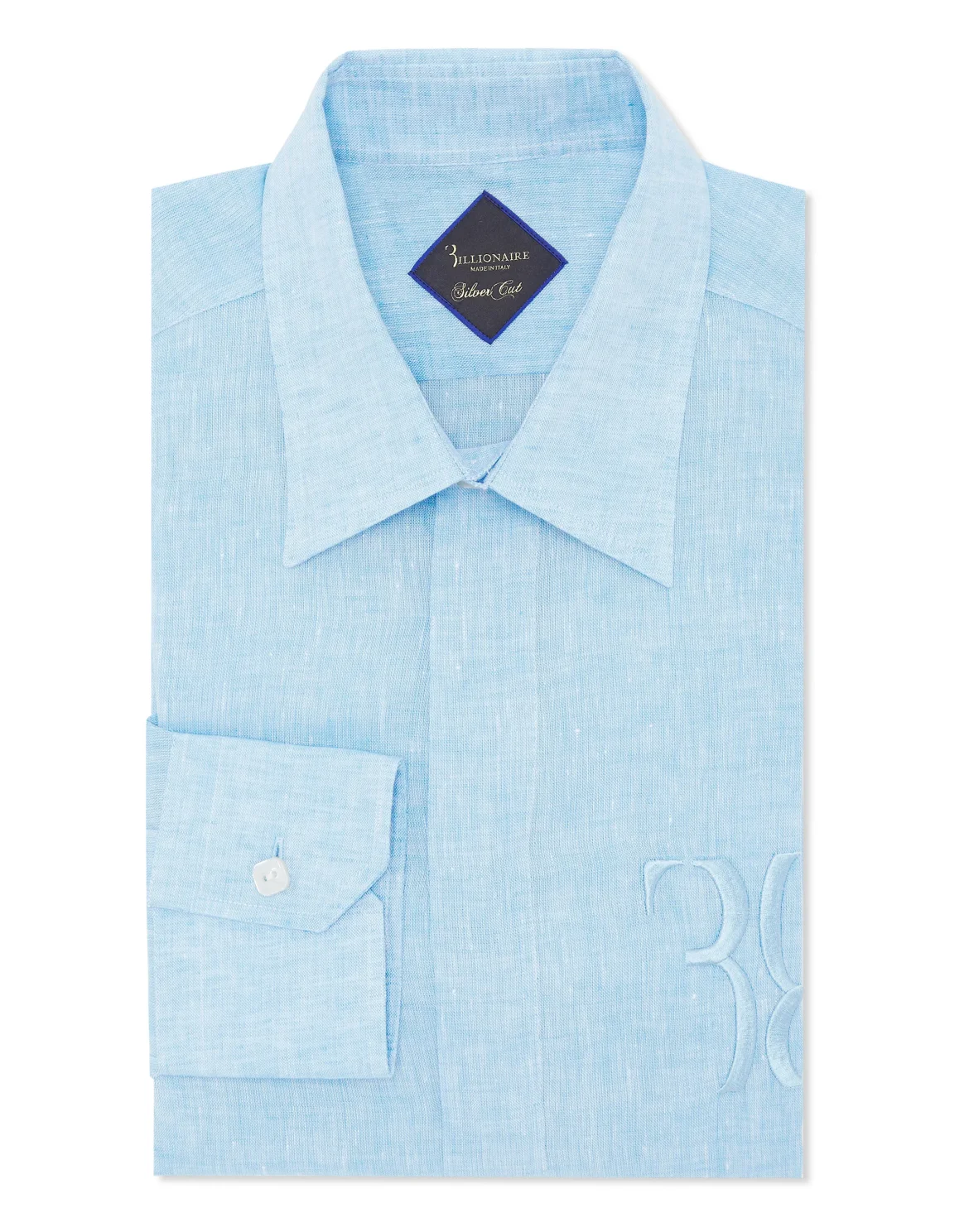 Linen Shirt Silver Cut LS, цвет: Синий
