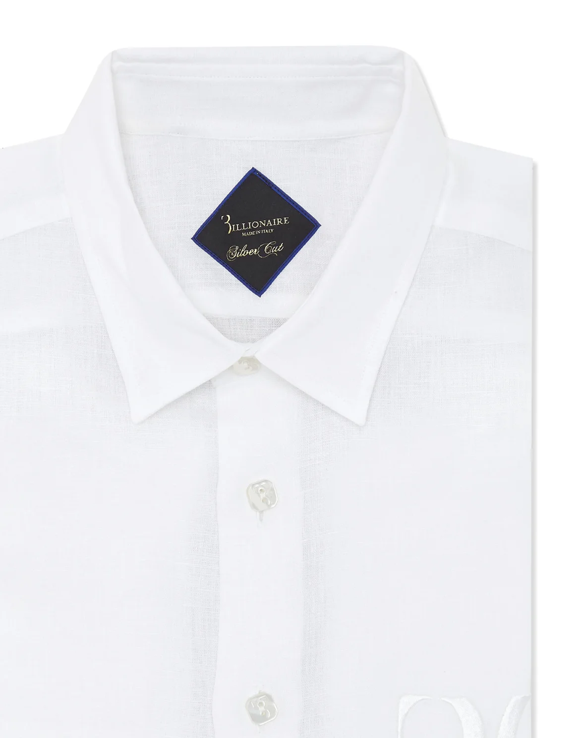 Linen Shirt Silver Cut LS, цвет: Белый