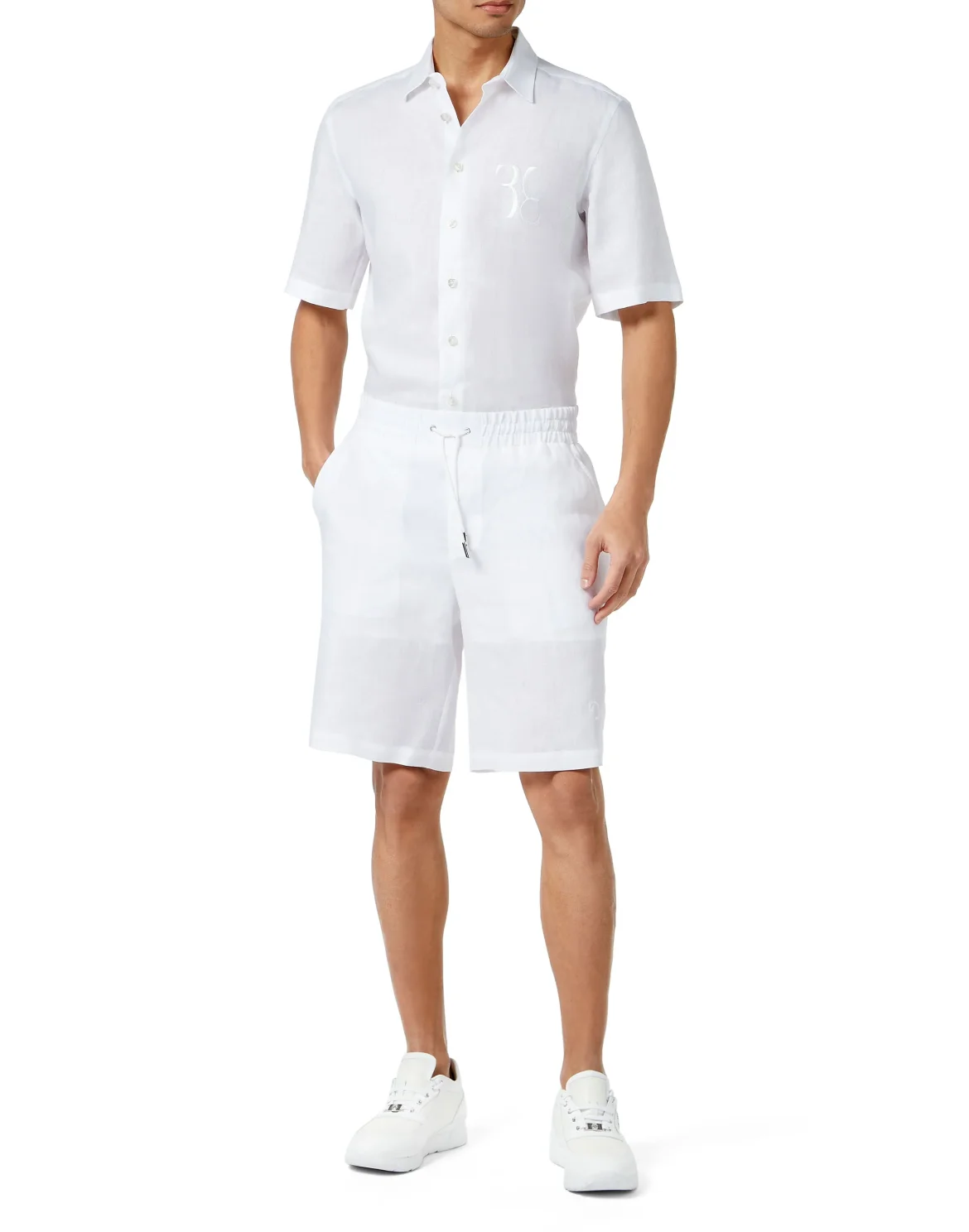 Linen Shirt Silver Cut LS, цвет: Белый