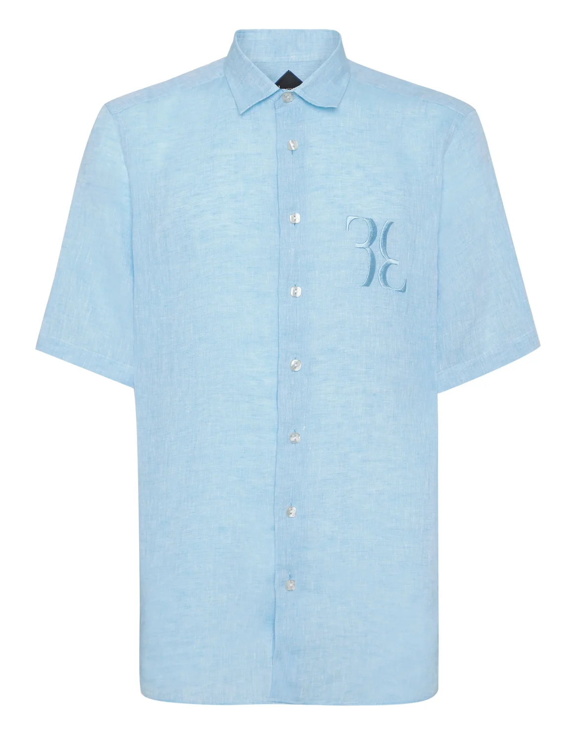 Linen Shirt Silver Cut LS, цвет: Синий
