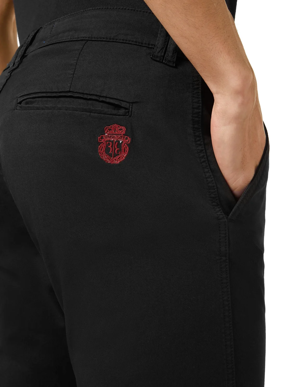 Long Trousers Chinos fit, цвет: Черный