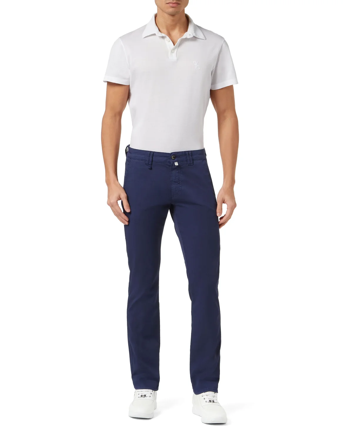 Long Trousers Chinos fit, цвет: Синий