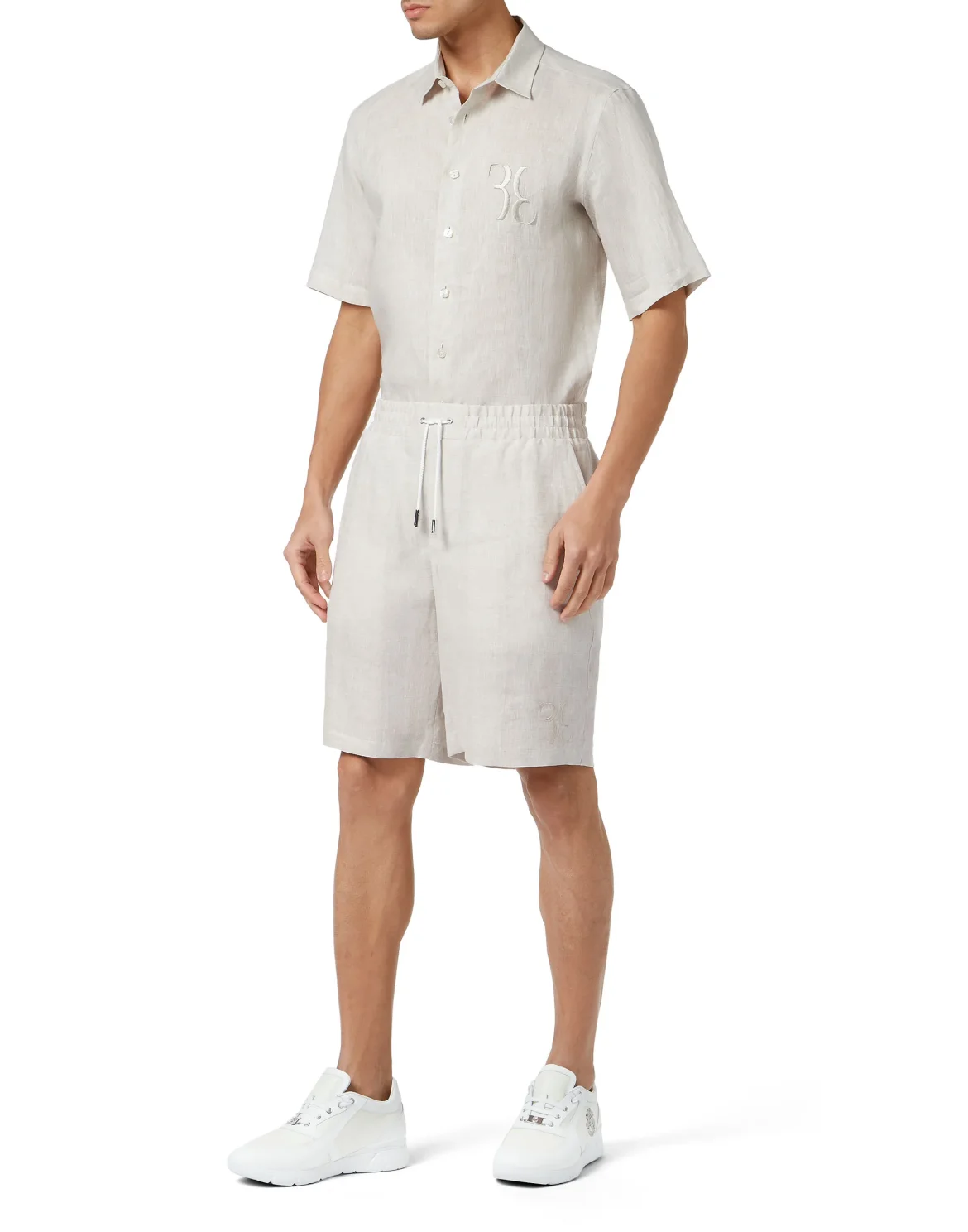 Linen Shorts, цвет: Бежевый