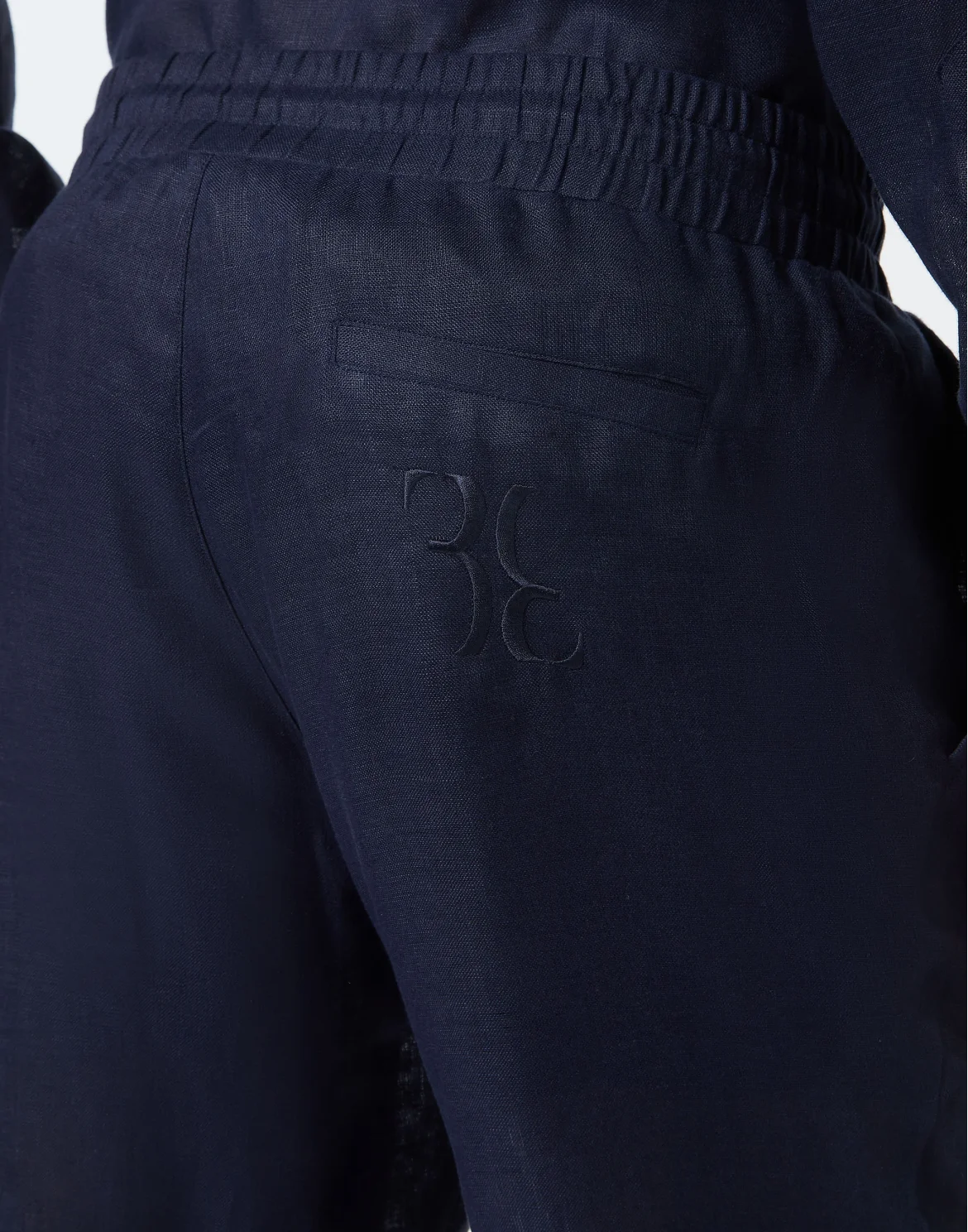 Linen Long Trousers, цвет: Синий