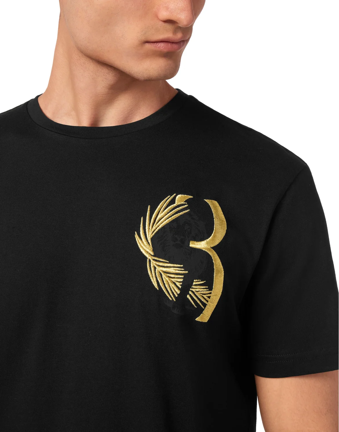 T-shirt Round Neck SS, цвет: Черный