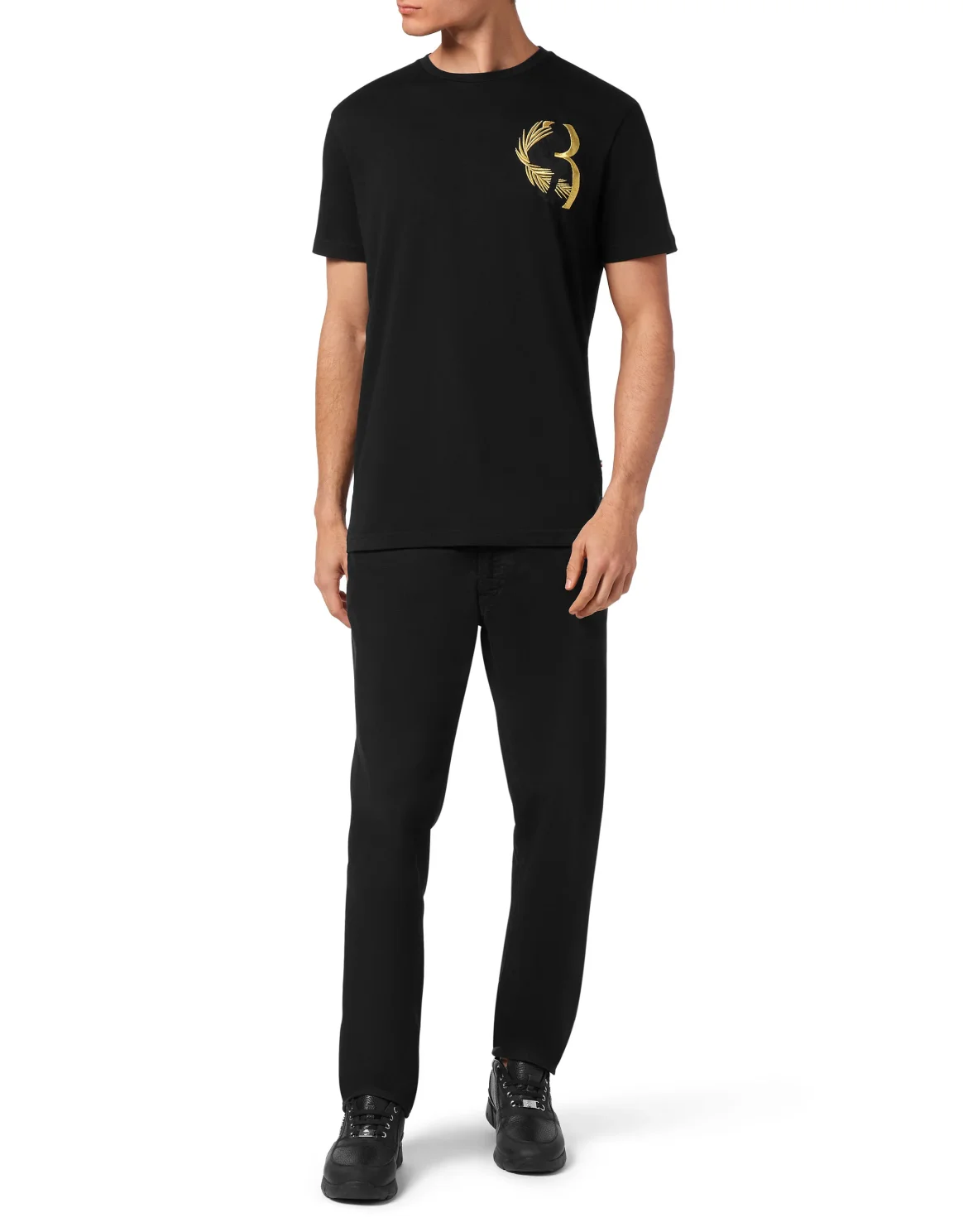 T-shirt Round Neck SS, цвет: Черный