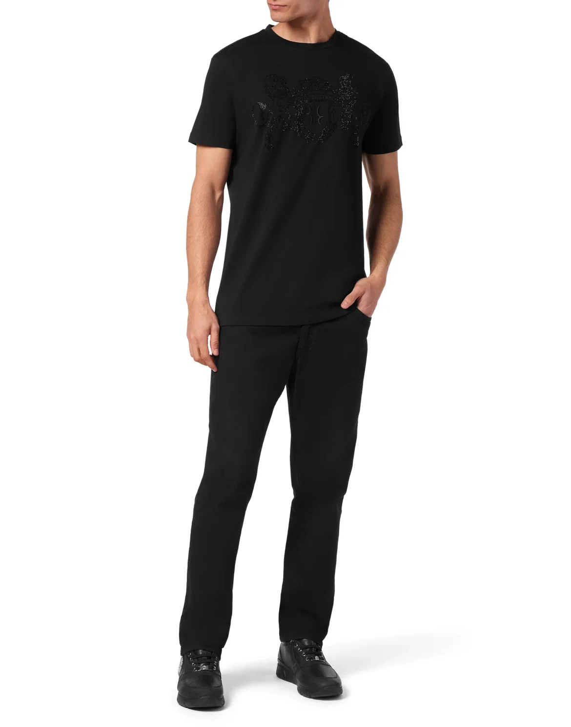 T-shirt Round Neck SS, цвет: Черный