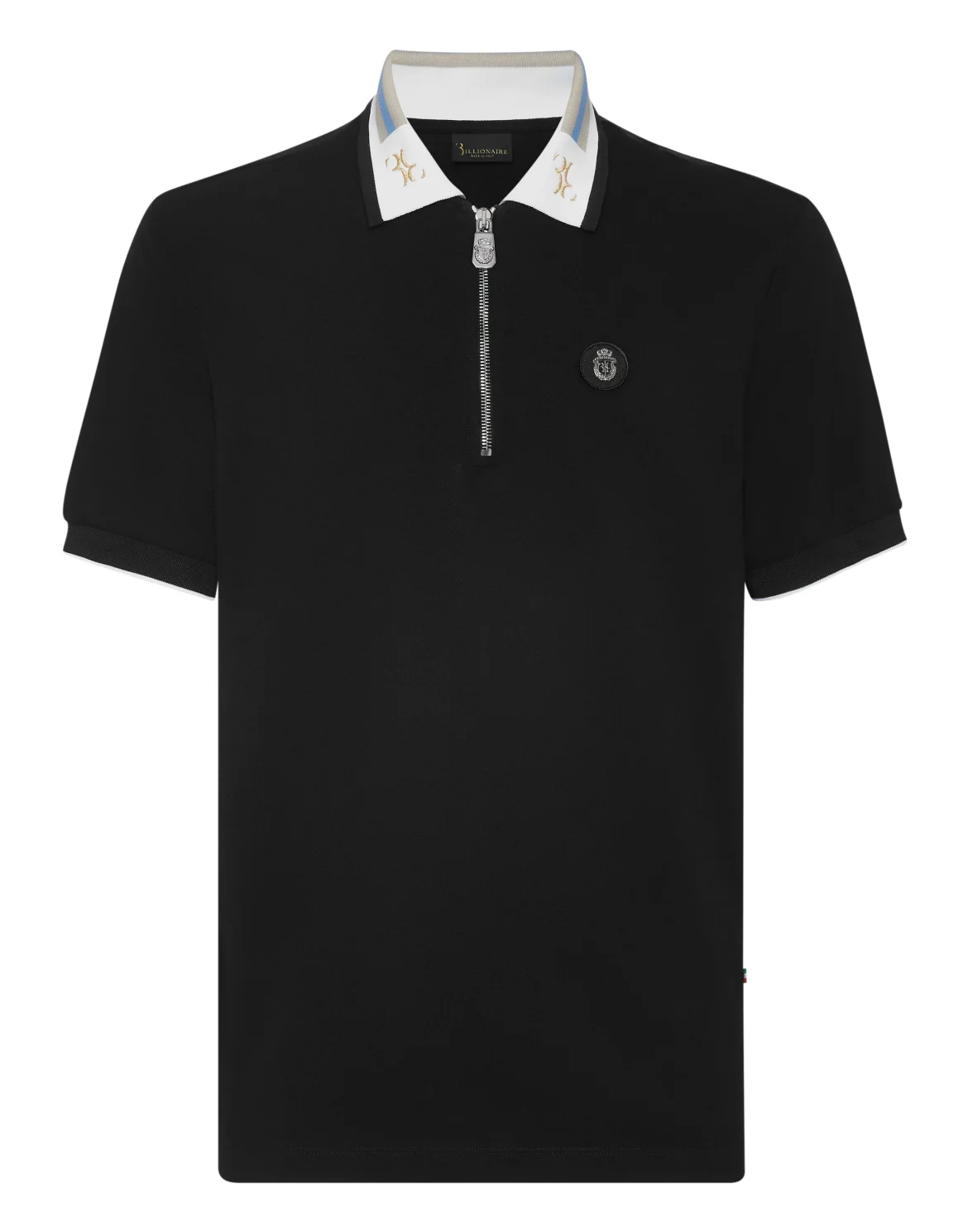 Piquet Polo shirt SS, цвет: Черный