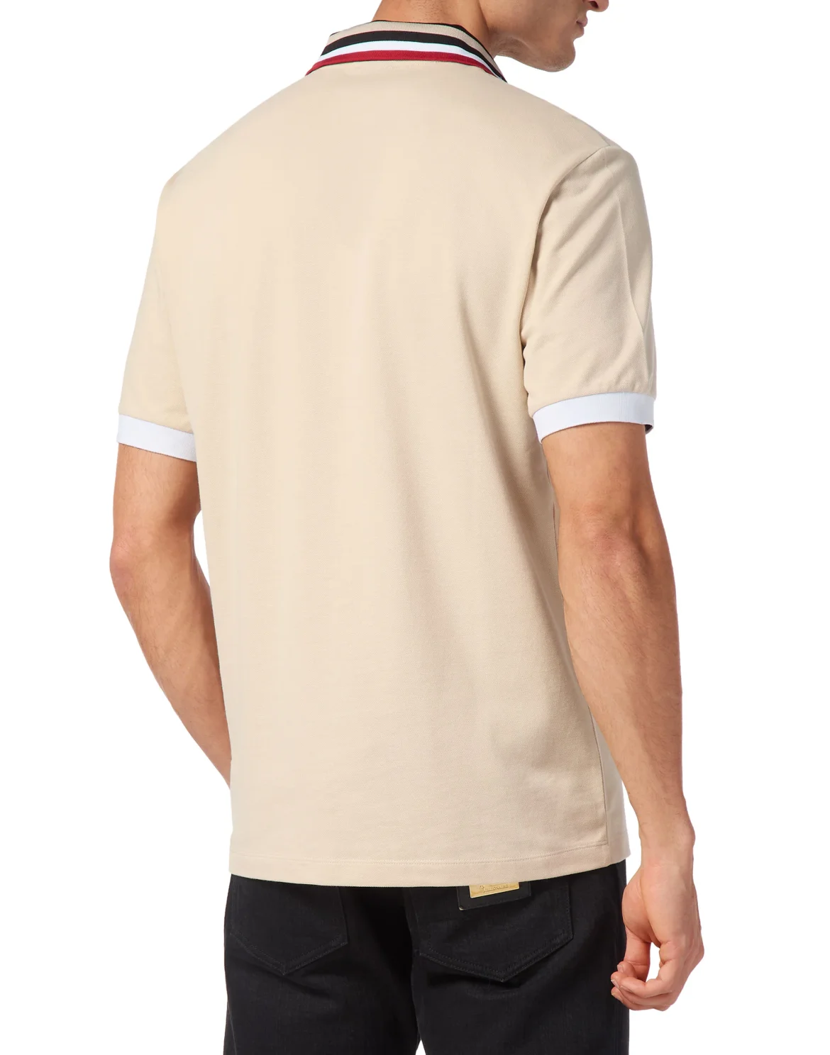 Piquet Polo shirt SS, цвет: Бежевый