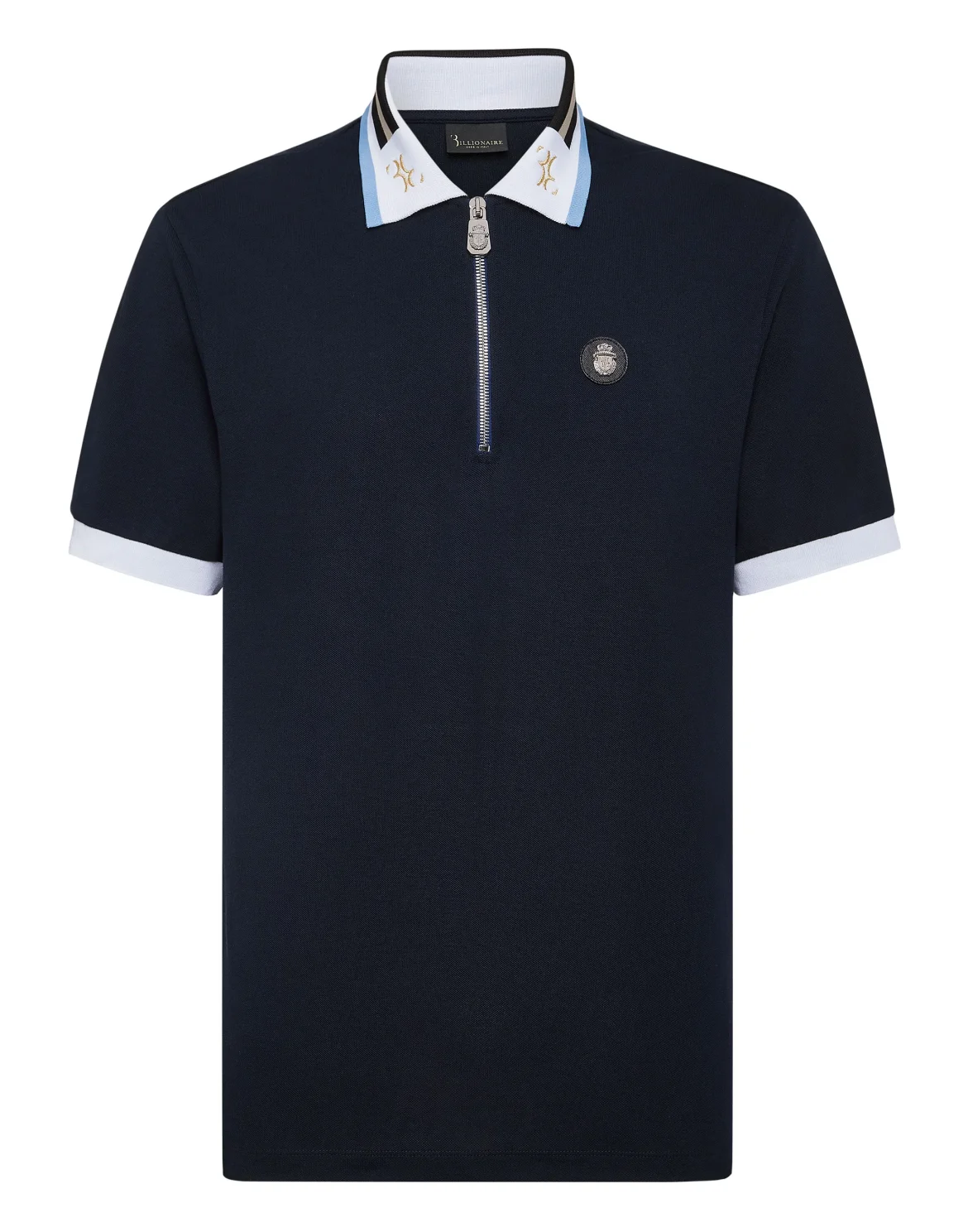 Piquet Polo shirt SS, цвет: Синий