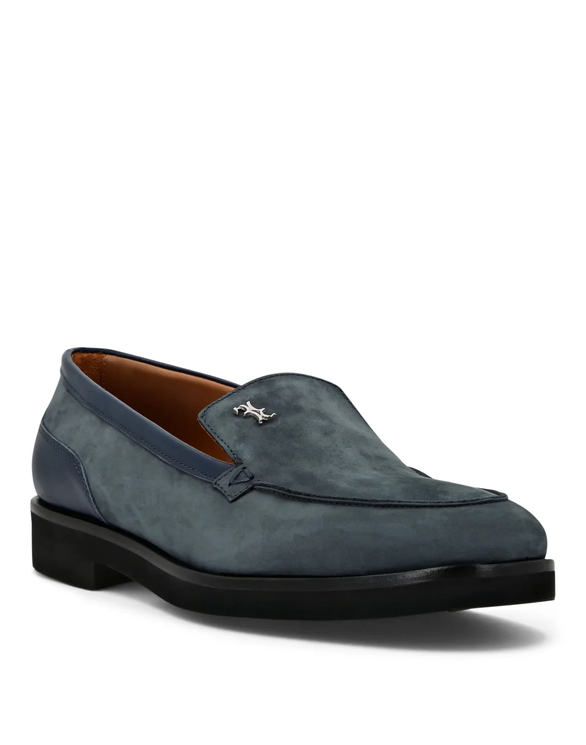 Nabuk Loafers, цвет: Синий