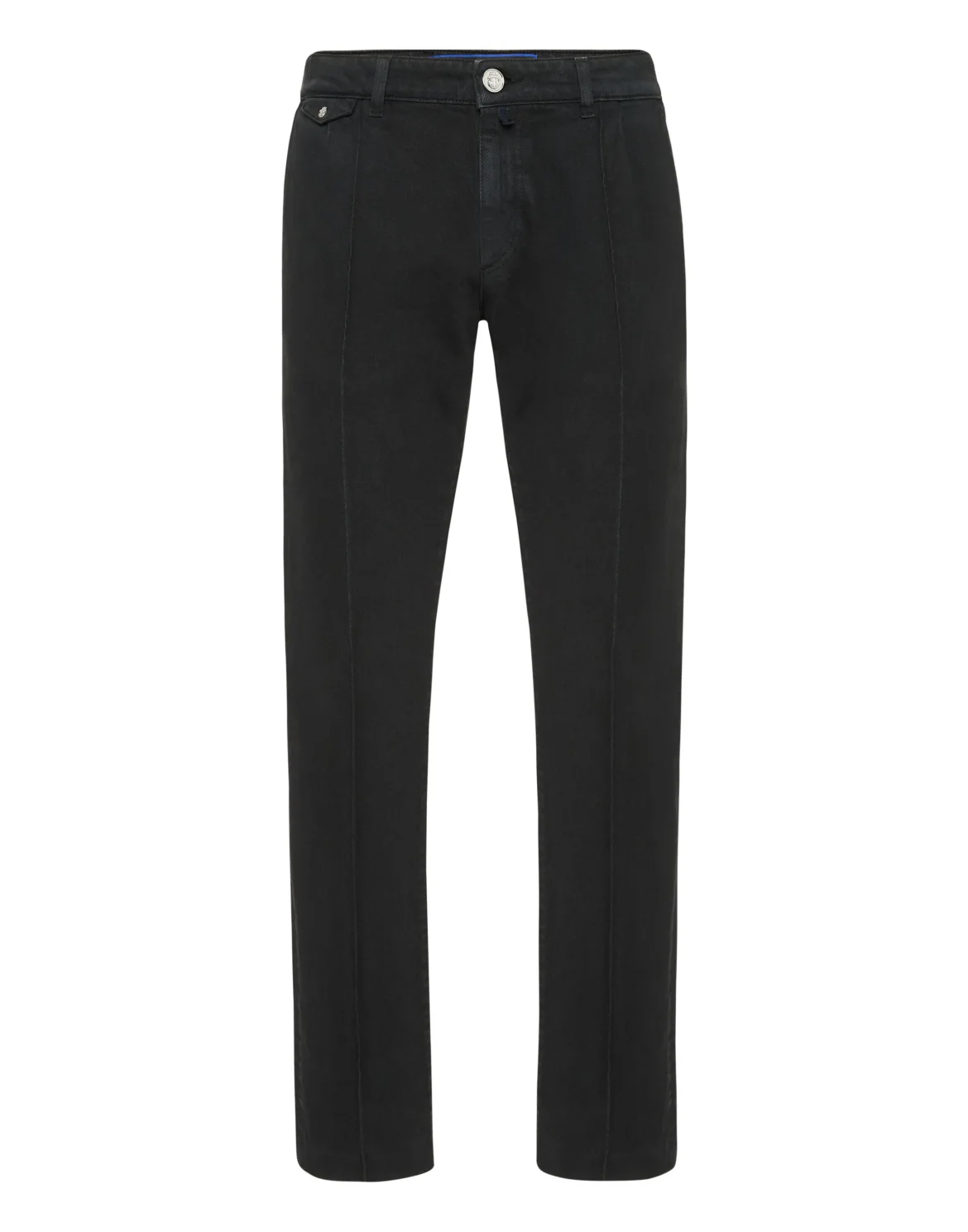 Denim Chinos Fit Trousers, цвет: Синий